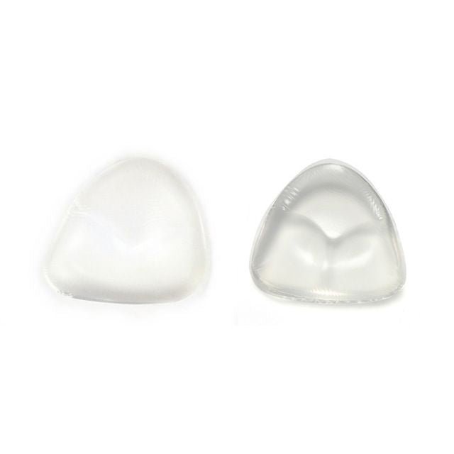 Triangle Silicone Chest Pad Swimsuit Waterproof Increase Breast Pad Small Cute Bra Pad Underwear Bra Insert