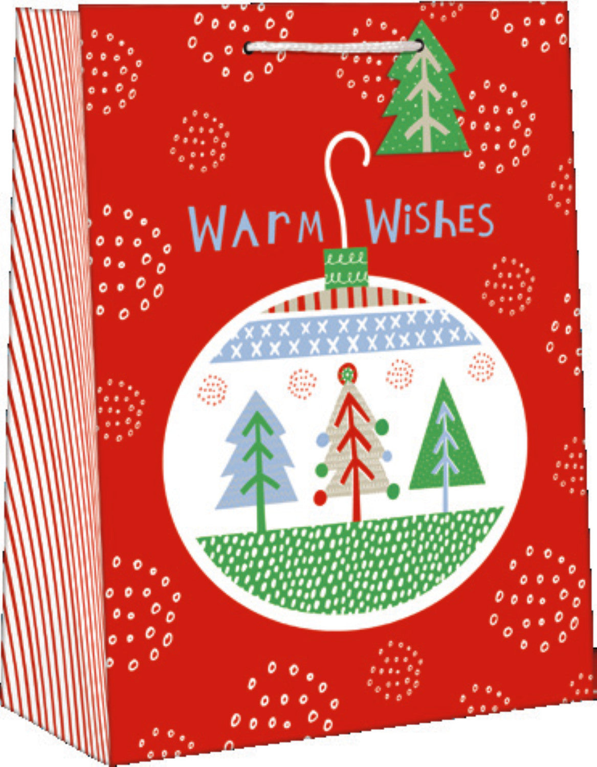 Medium Sized Whimsical Giftbag - Hello Snow