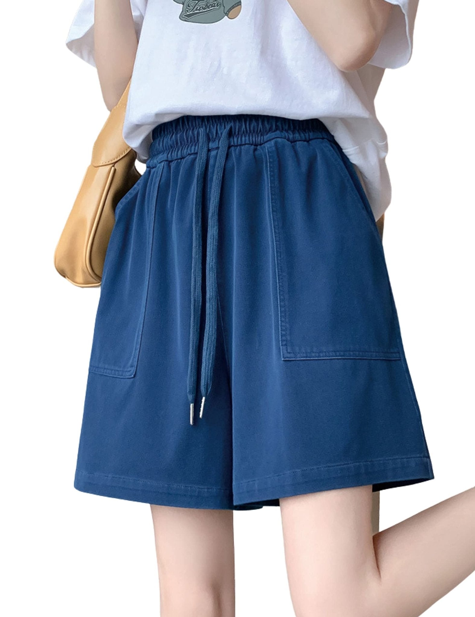 Unilexi Womens Fashion Ripped Fringe Jeans Shorts High Waisted Sequins Distressed Frayed Denim Shorts