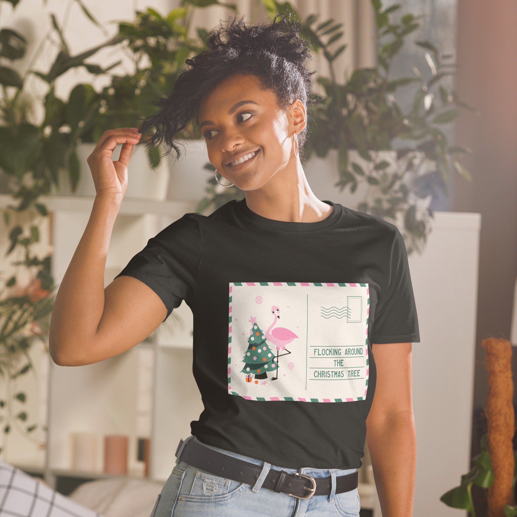 Flocking Around The Christmas Tree T-Shirt
