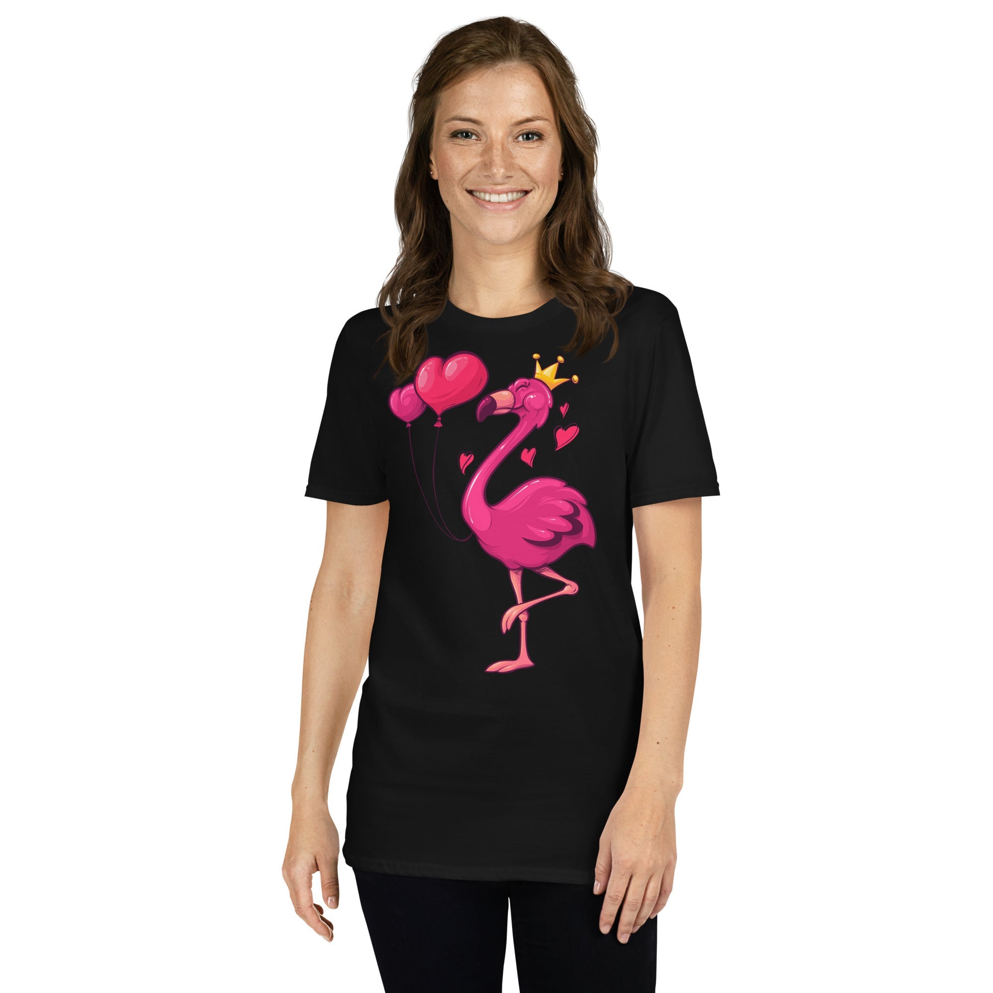 Original The Popular Flamingo Valentine's Day T-Shirt