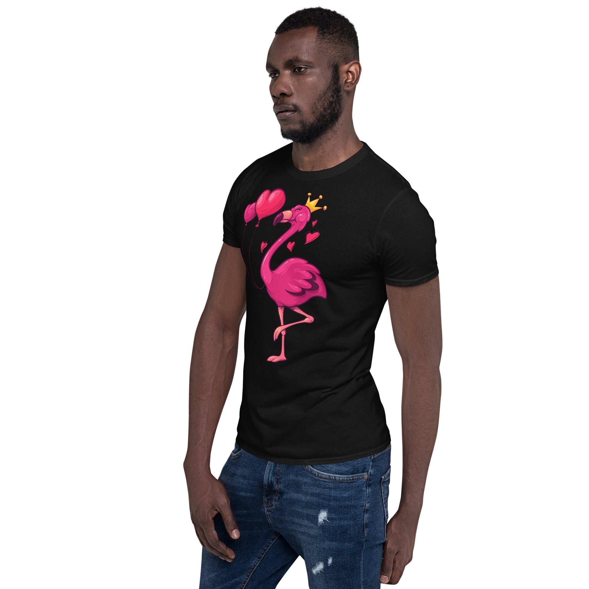 Original The Popular Flamingo Valentine's Day T-Shirt