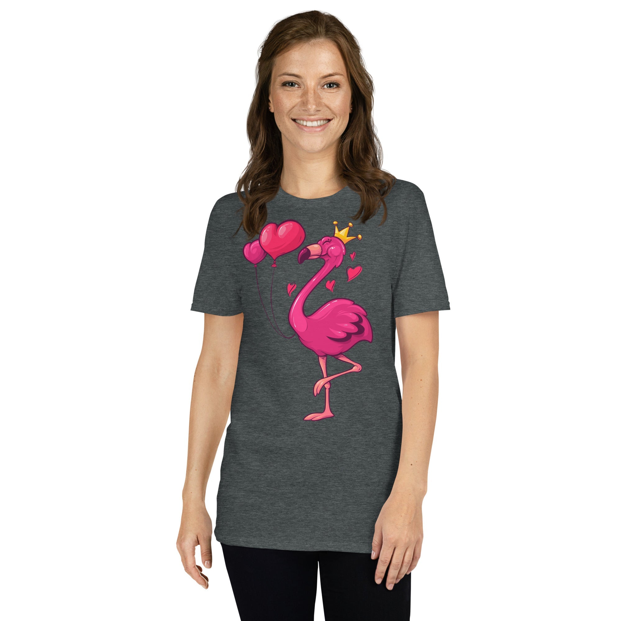 Original The Popular Flamingo Valentine's Day T-Shirt