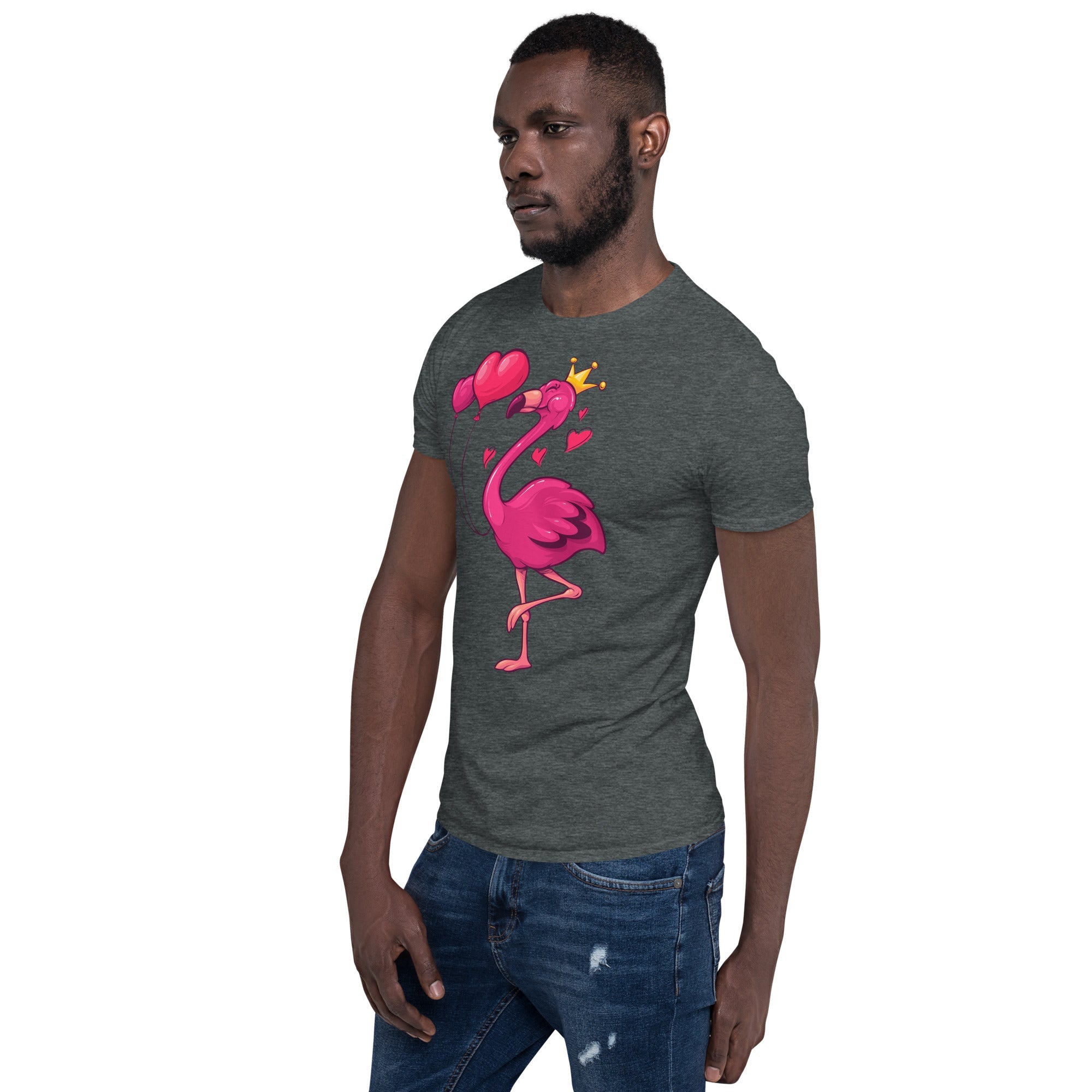 Original The Popular Flamingo Valentine's Day T-Shirt