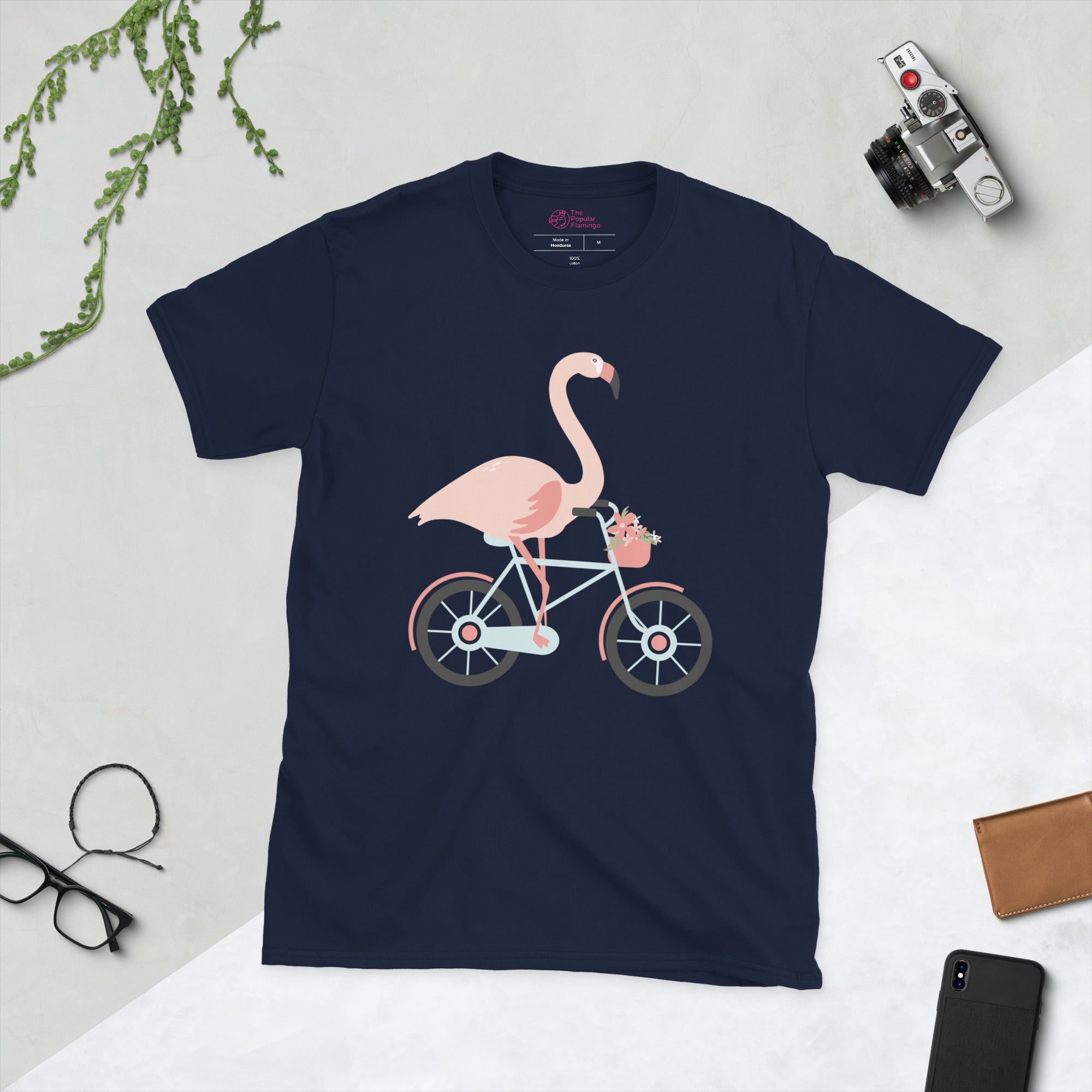 Flamingo Bicycle T-Shirt