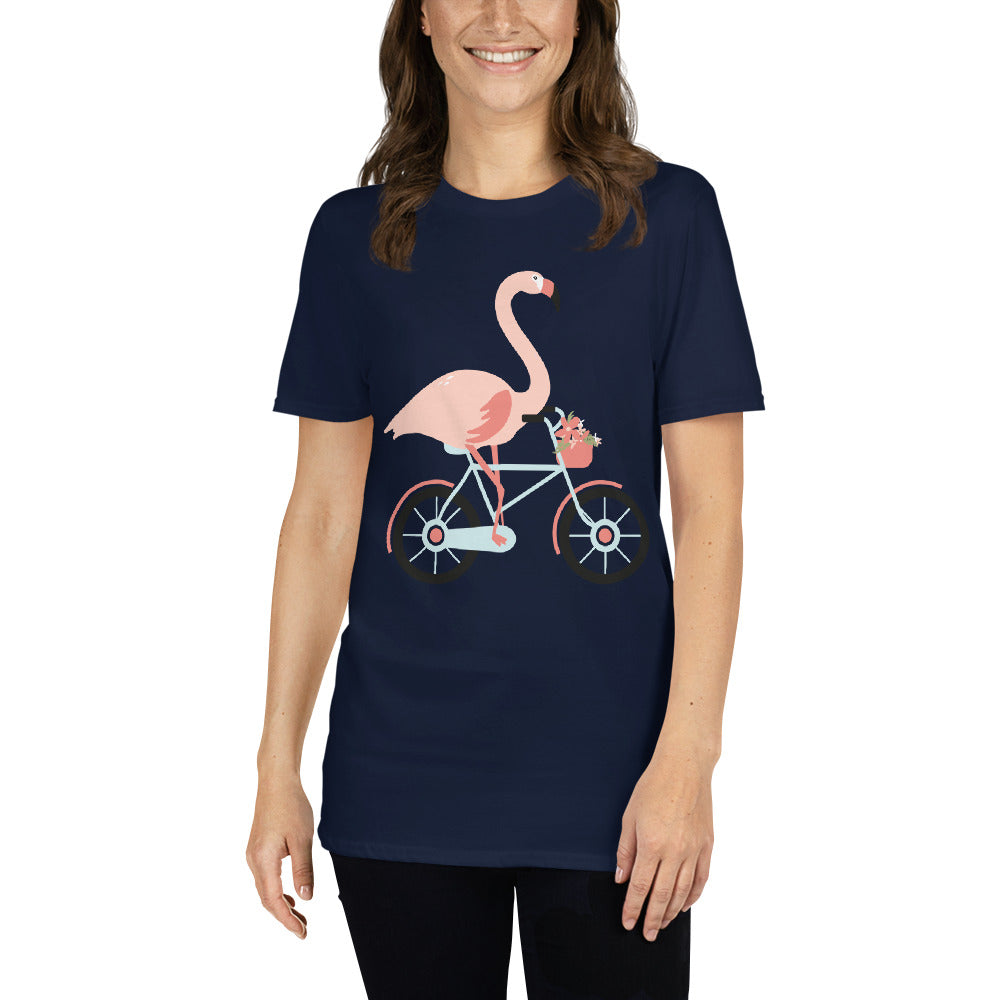 Flamingo Bicycle T-Shirt