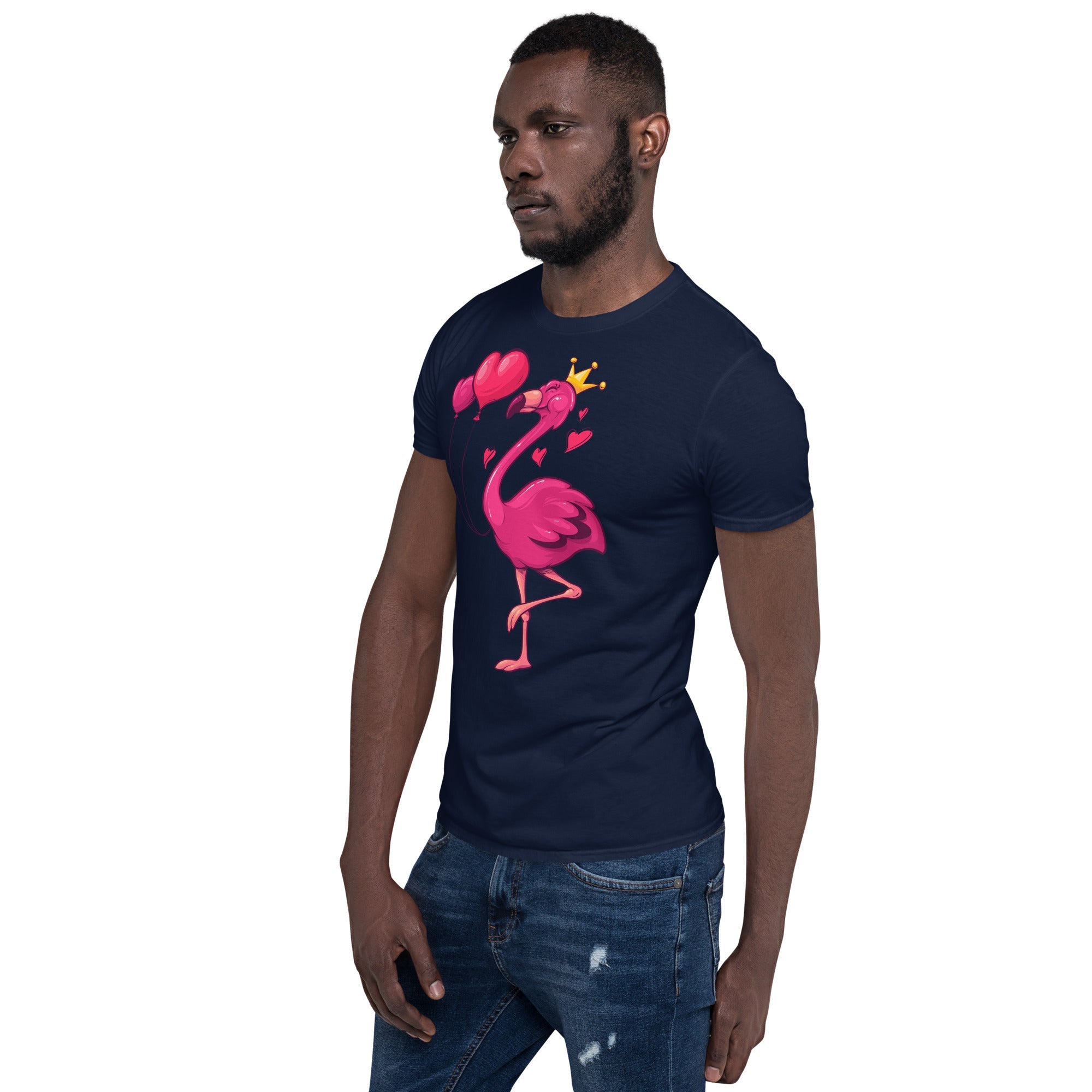 Original The Popular Flamingo Valentine's Day T-Shirt
