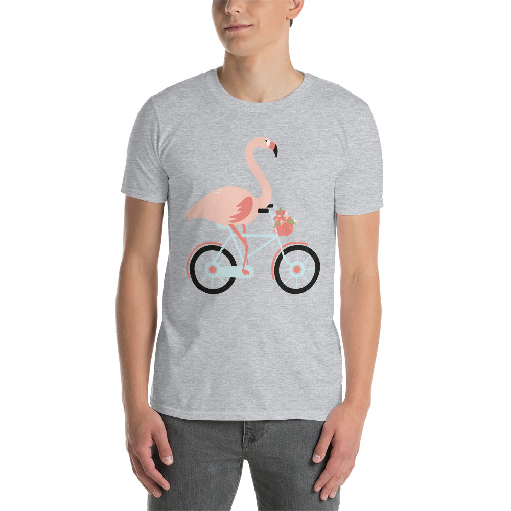 Flamingo Bicycle T-Shirt