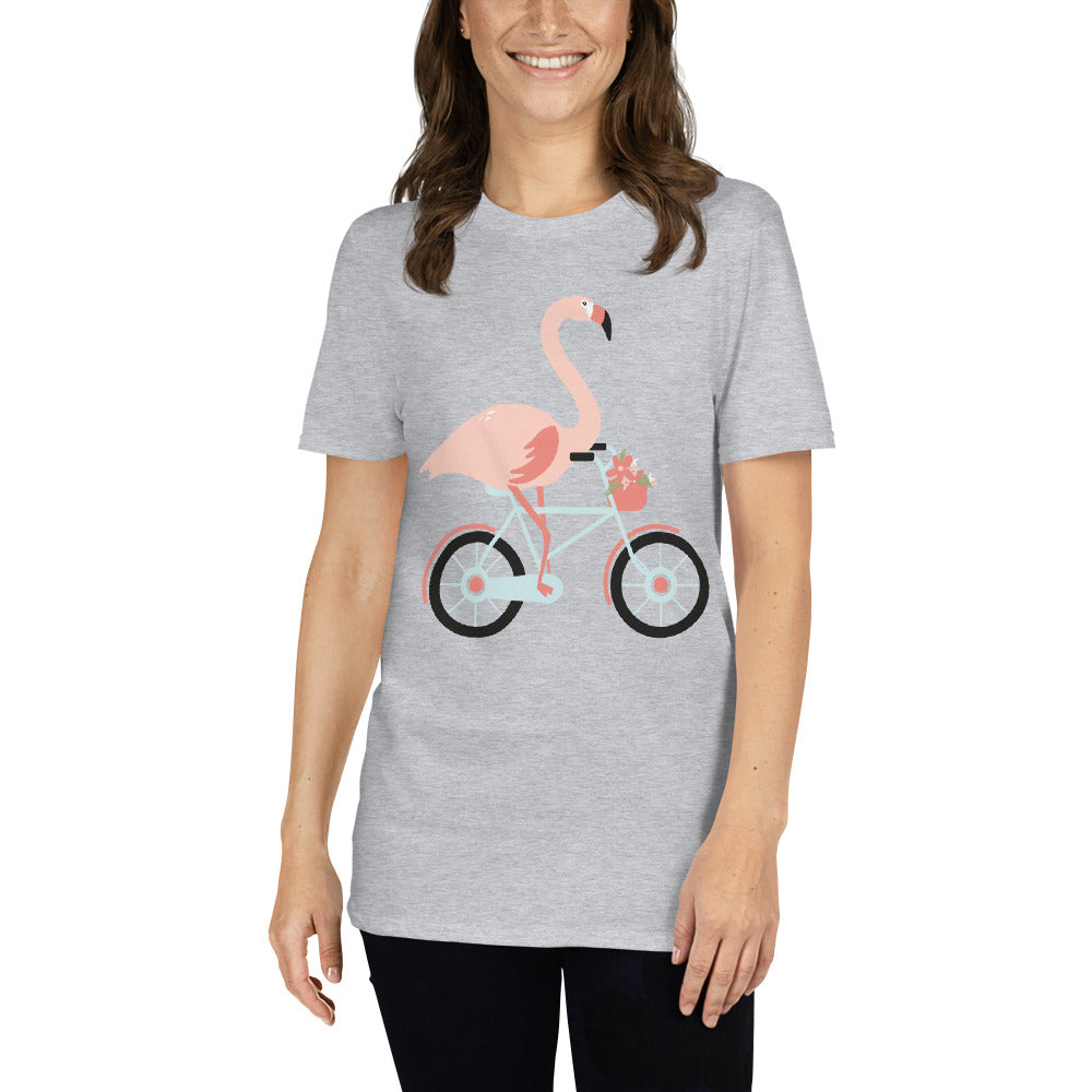 Flamingo Bicycle T-Shirt