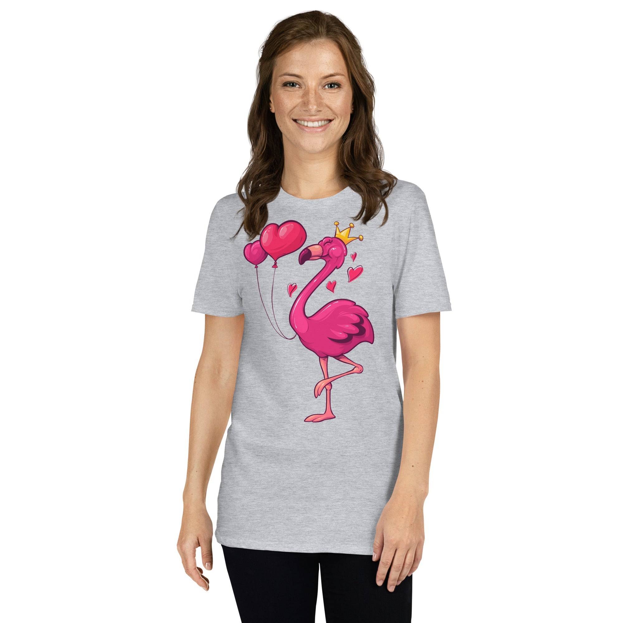 Original The Popular Flamingo Valentine's Day T-Shirt