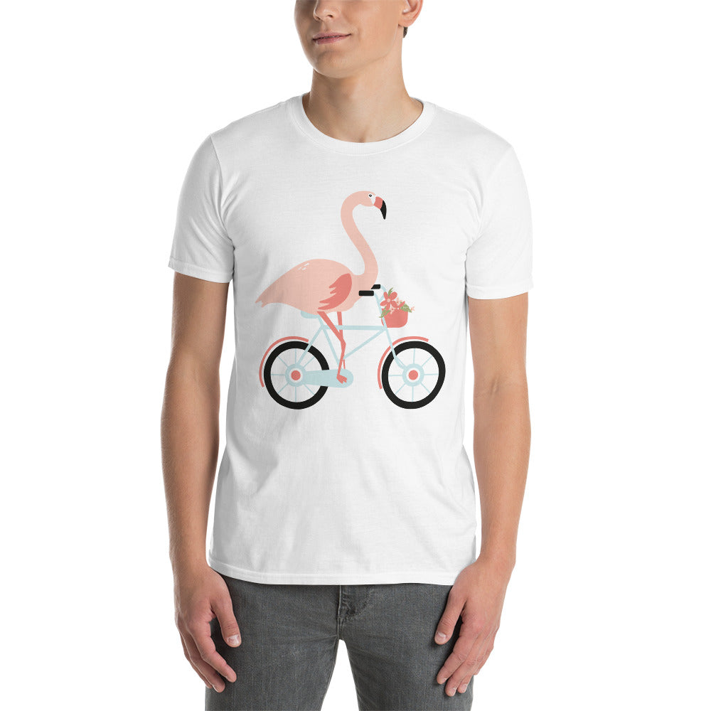 Flamingo Bicycle T-Shirt