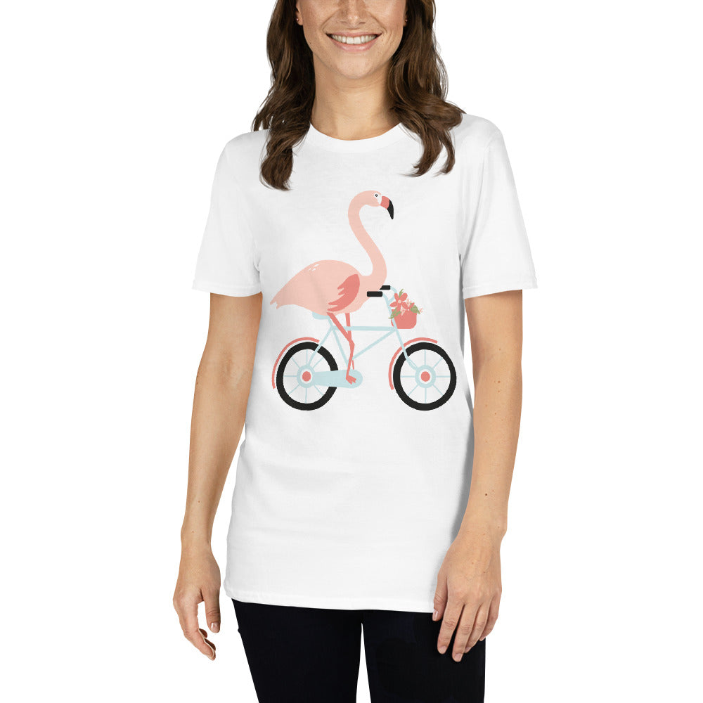 Flamingo Bicycle T-Shirt