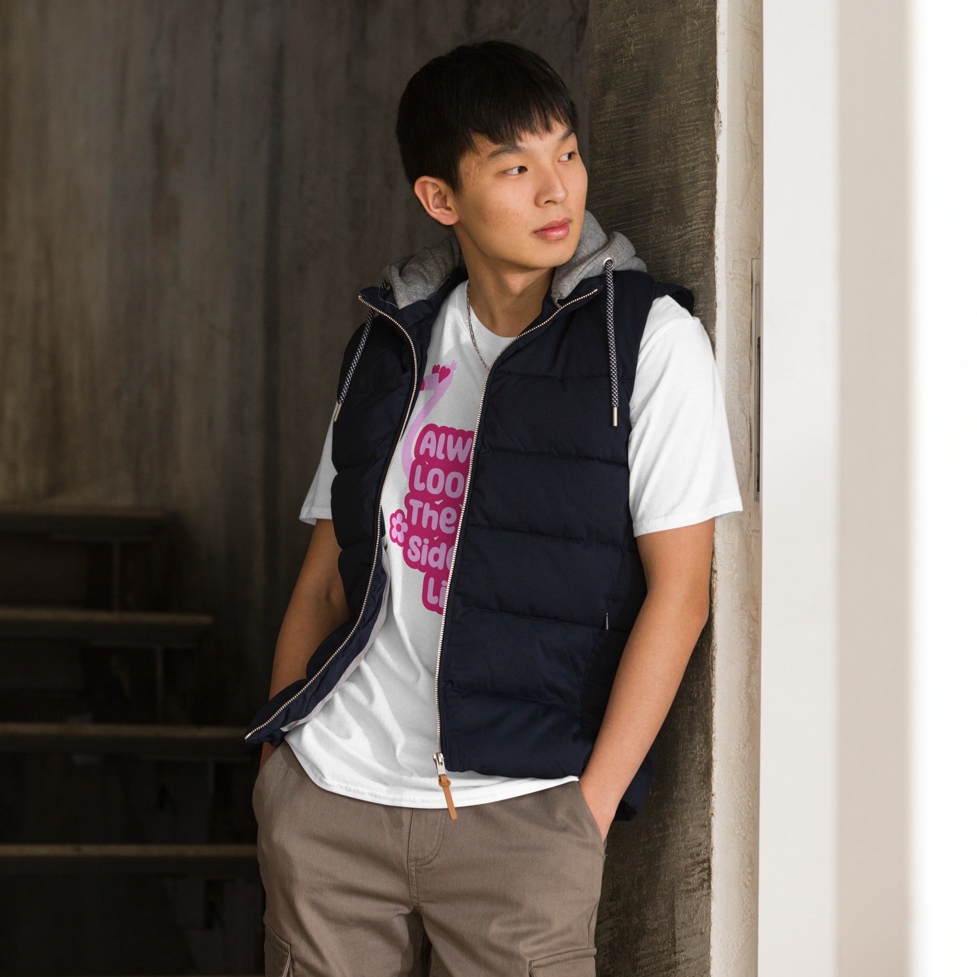 Always Look On The Pink Side Of Life T-Shirt