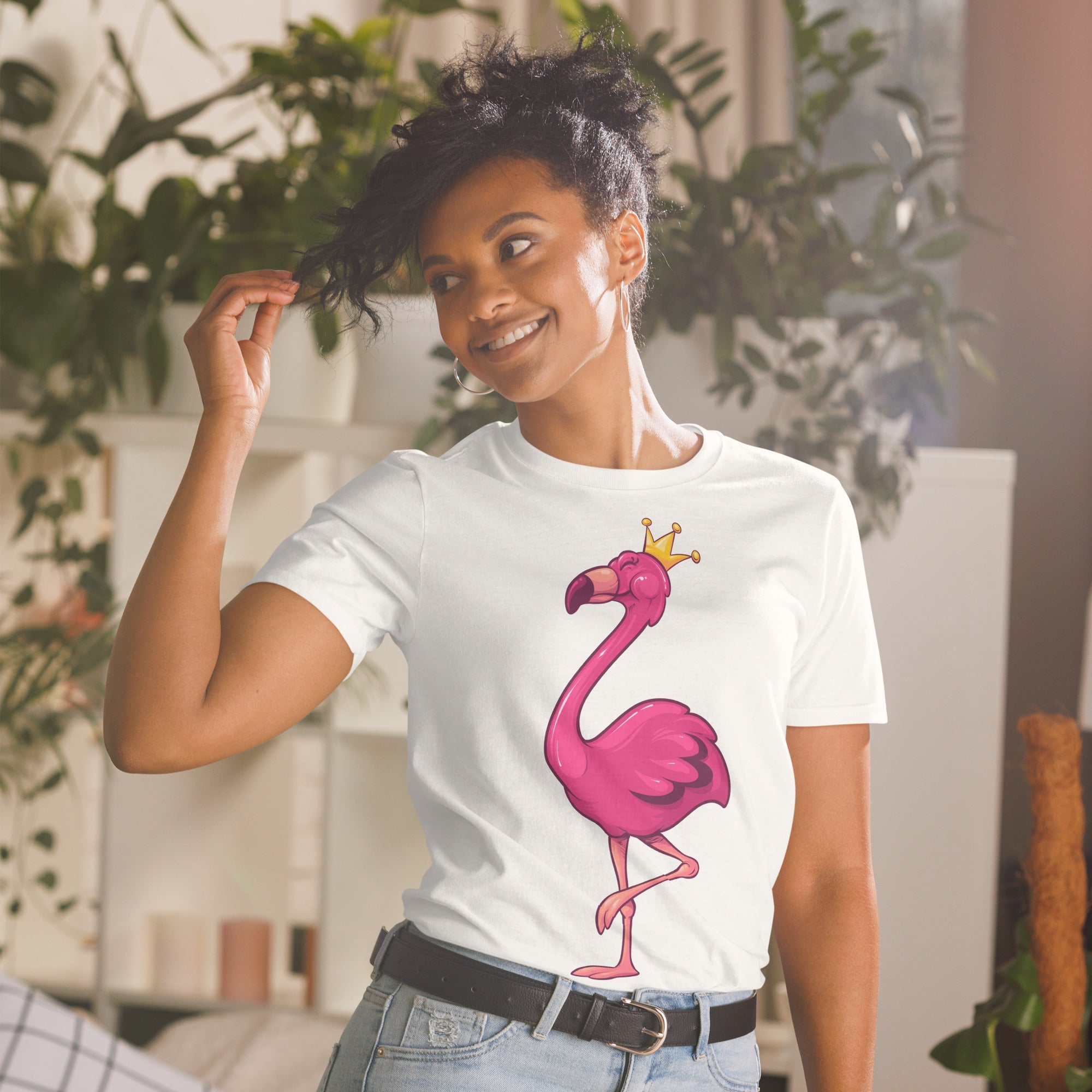 Original The Popular Flamingo T-Shirt