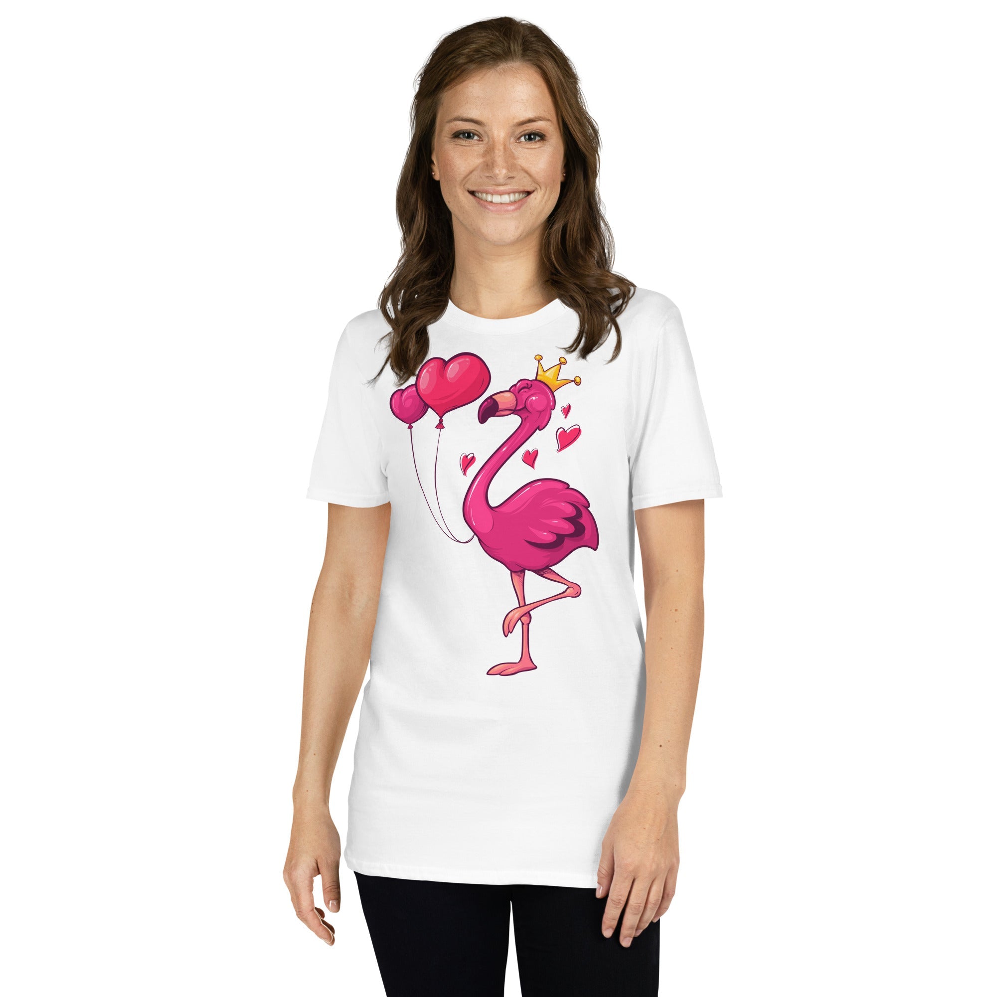 Original The Popular Flamingo Valentine's Day T-Shirt