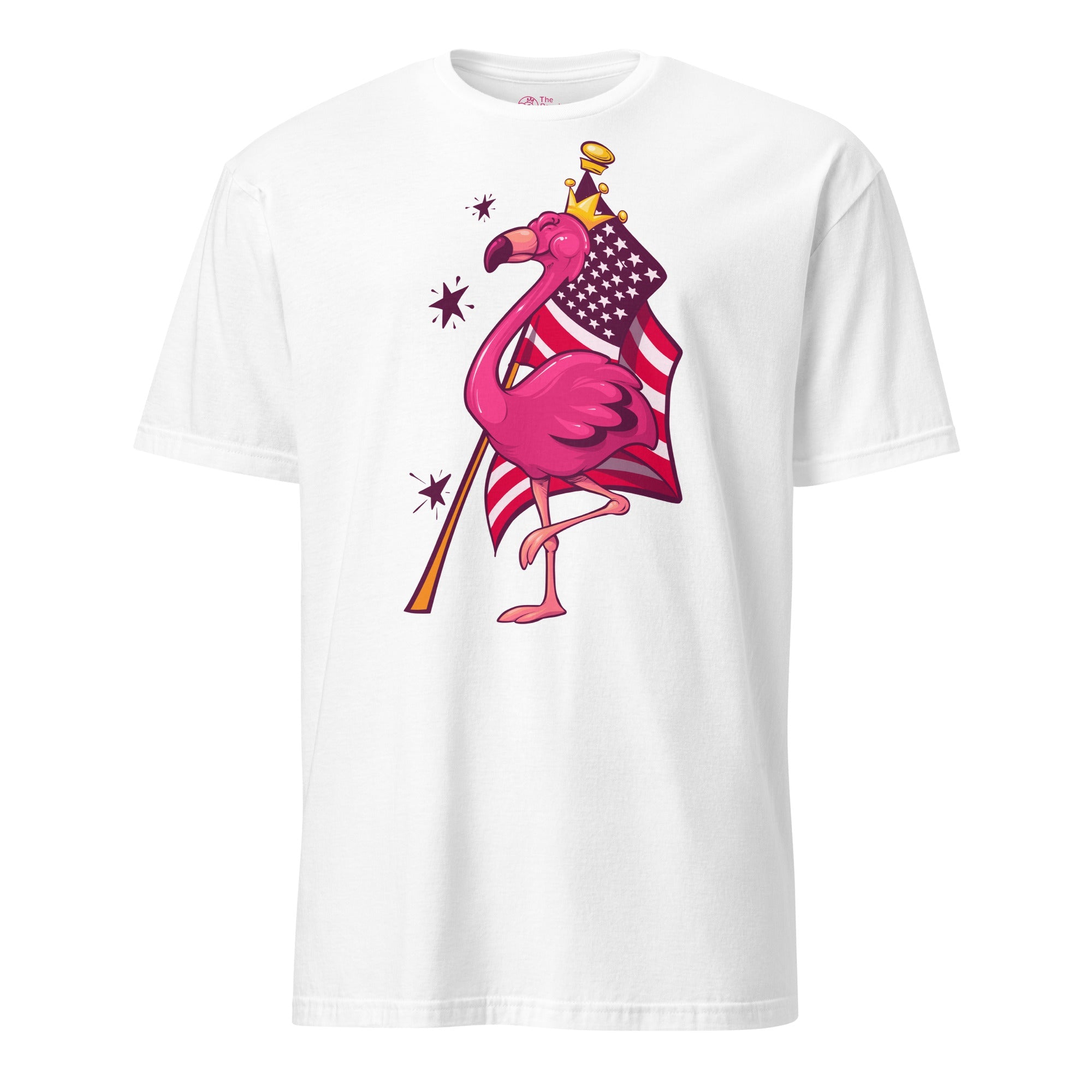 Original The Popular Flamingo Fourth of July T-Shirt