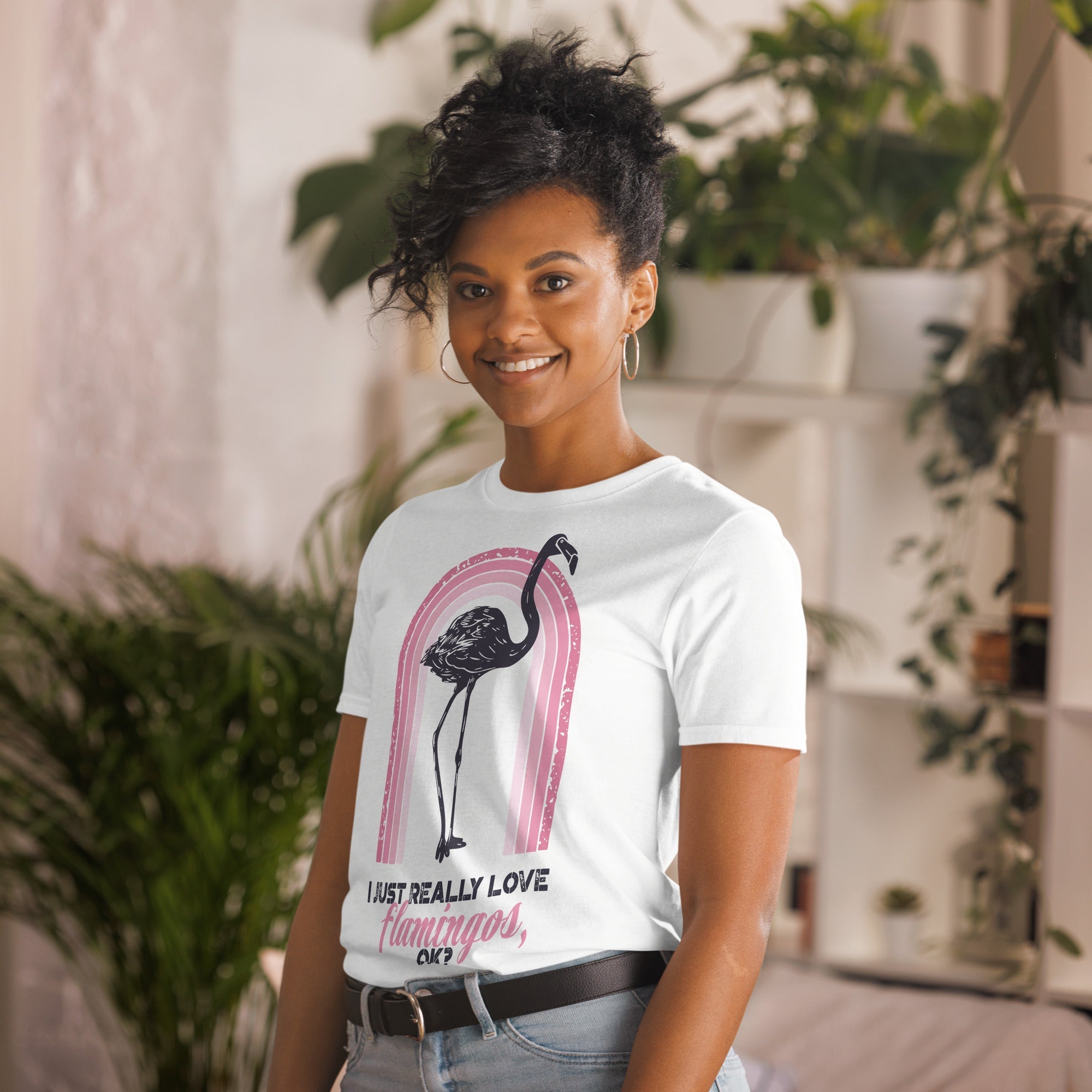 I Just Really Love Flamingos T-Shirt