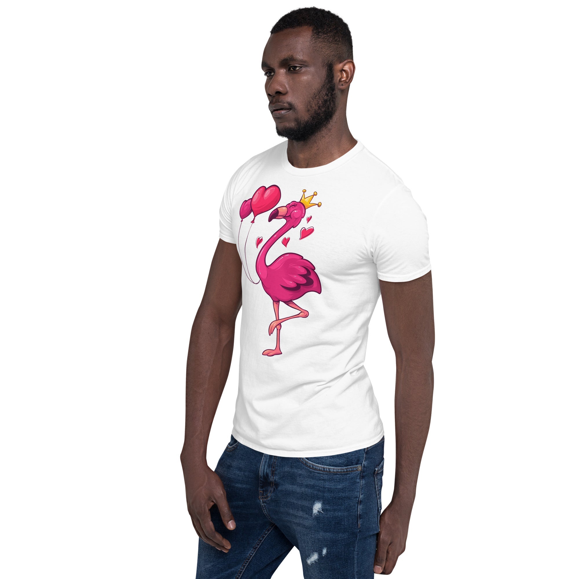 Original The Popular Flamingo Valentine's Day T-Shirt