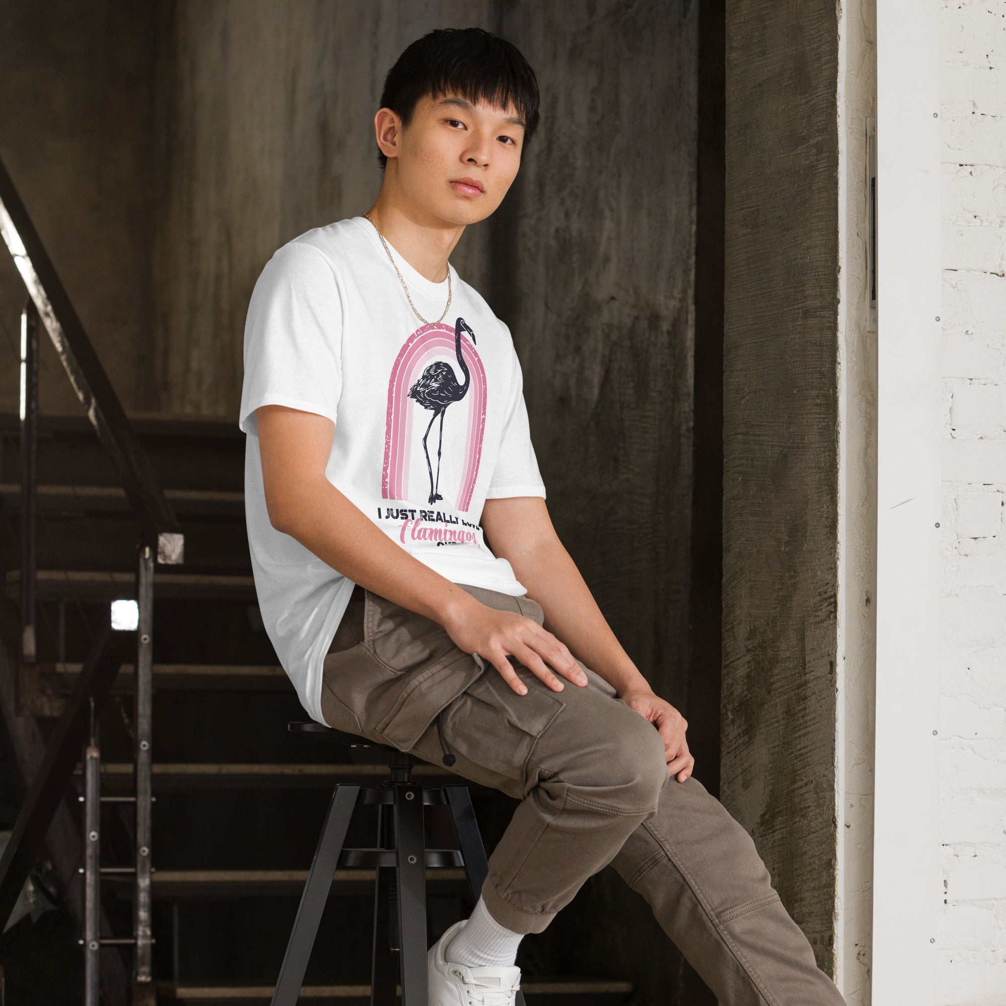 I Just Really Love Flamingos T-Shirt