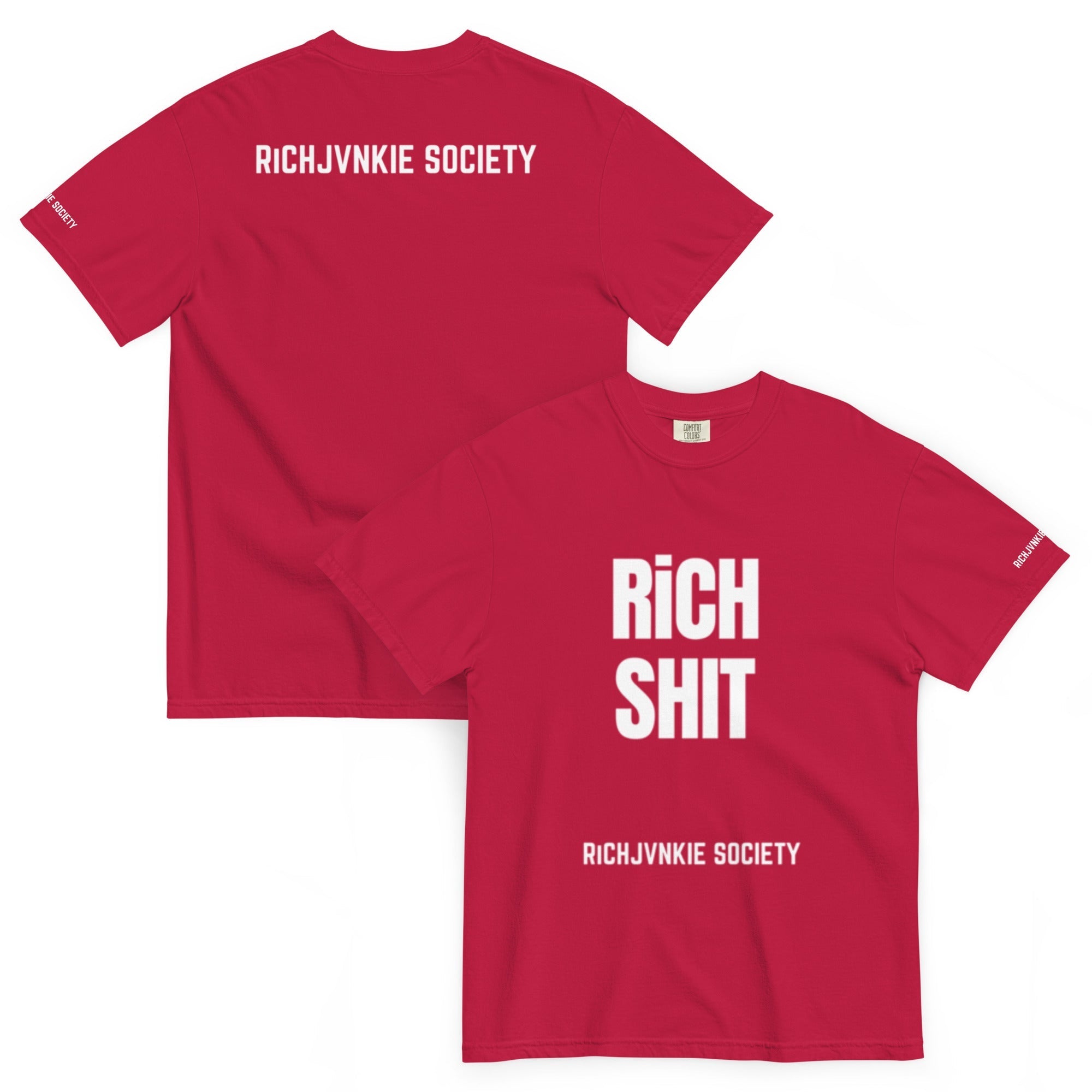 Limited Edition RiCHJVNKIE SOCIETY T-Shirt