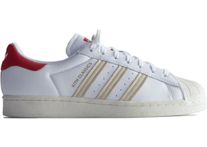 adidas Superstar Kith Classics White Red