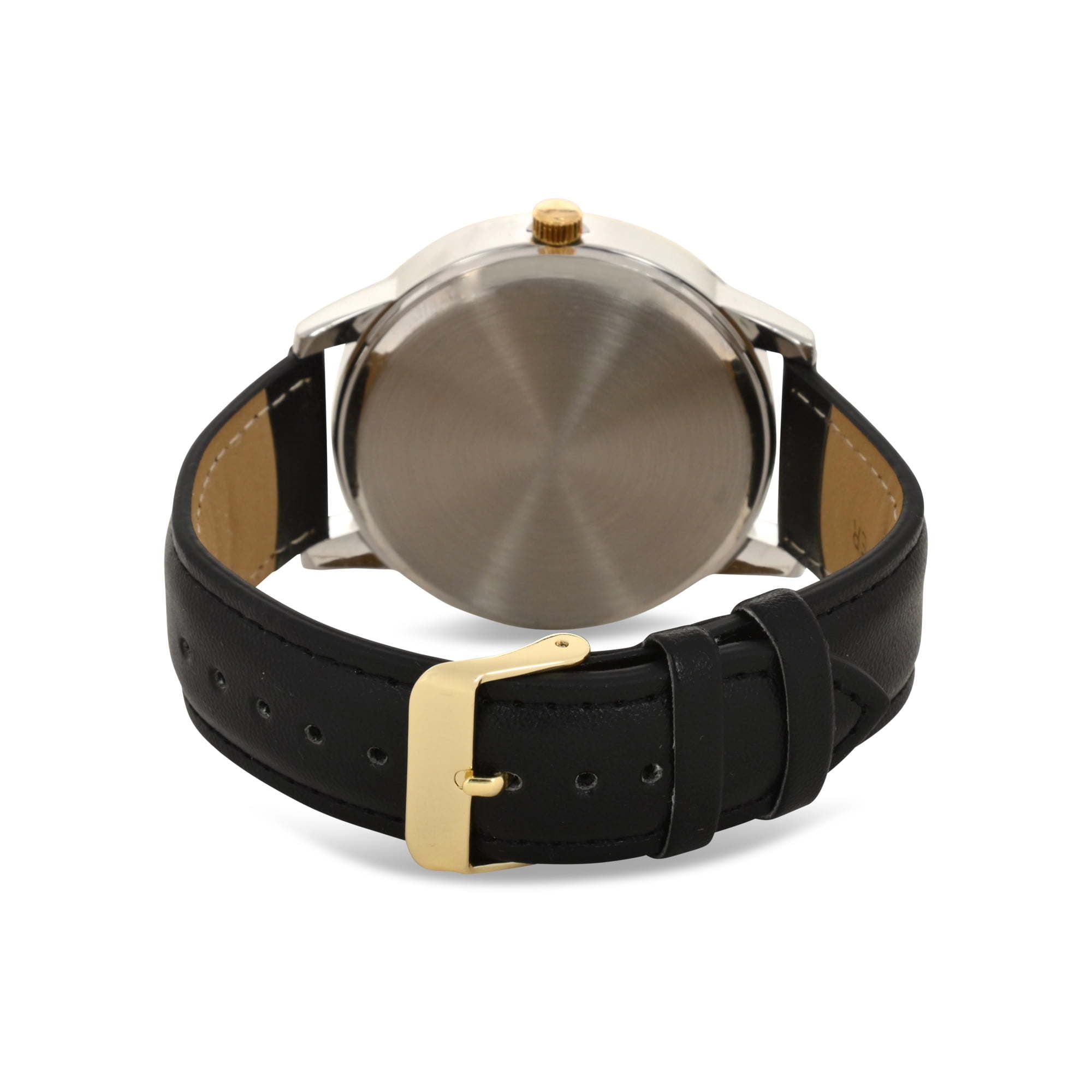 U.S. Polo Assn. Adult Male Classic Watch with Gold Bezel (USC50586WM)