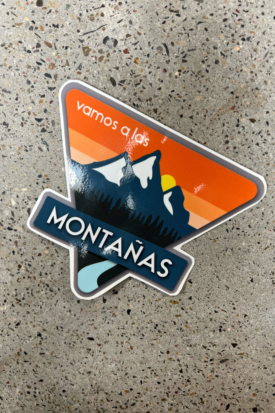 "Vamos a las Montanas" Sticker Decal