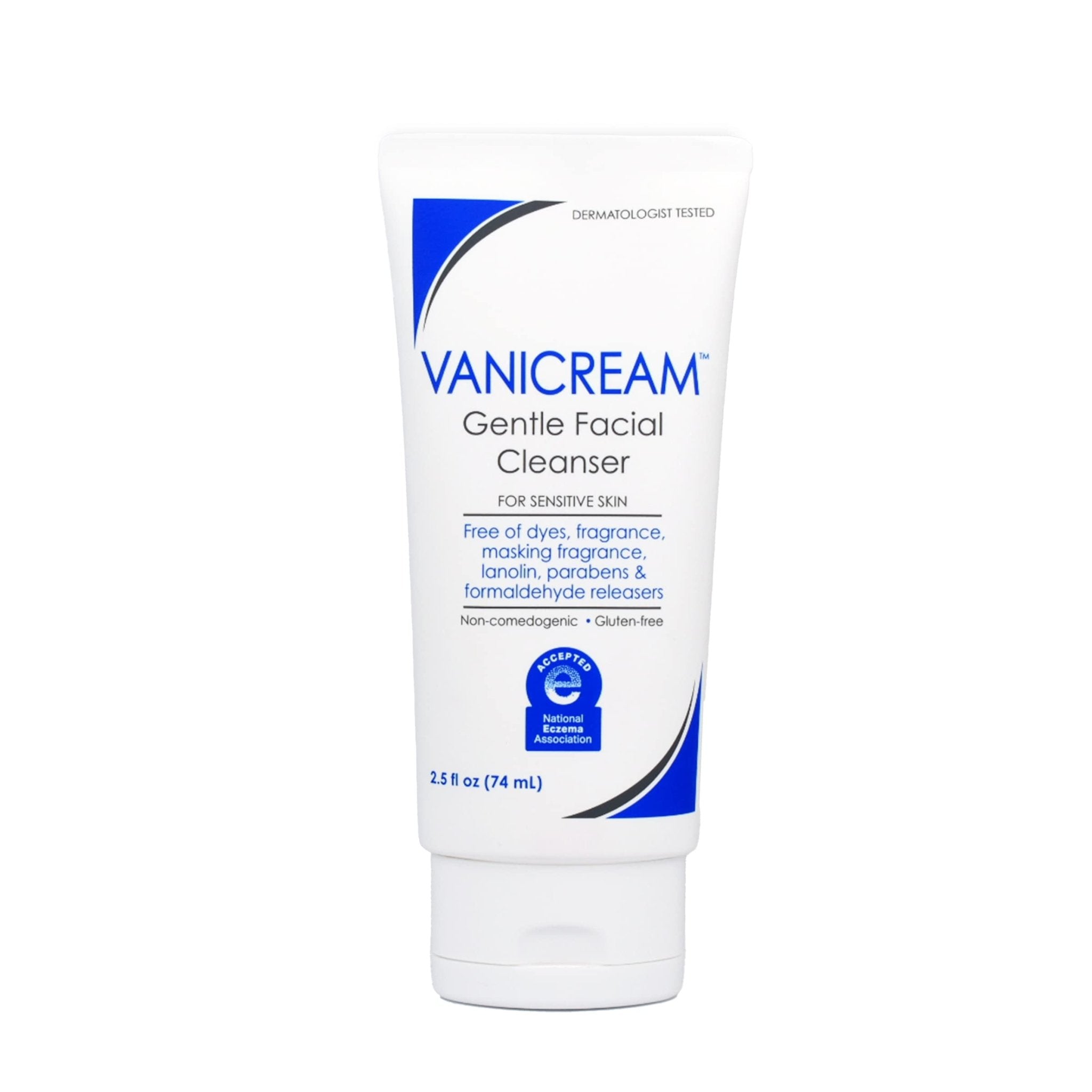 Vanicream Gentle Facial Cleanser with Pump Dispenser - 8 fl oz - Formulated Without Common Irritants for Those with Sensitive Skin