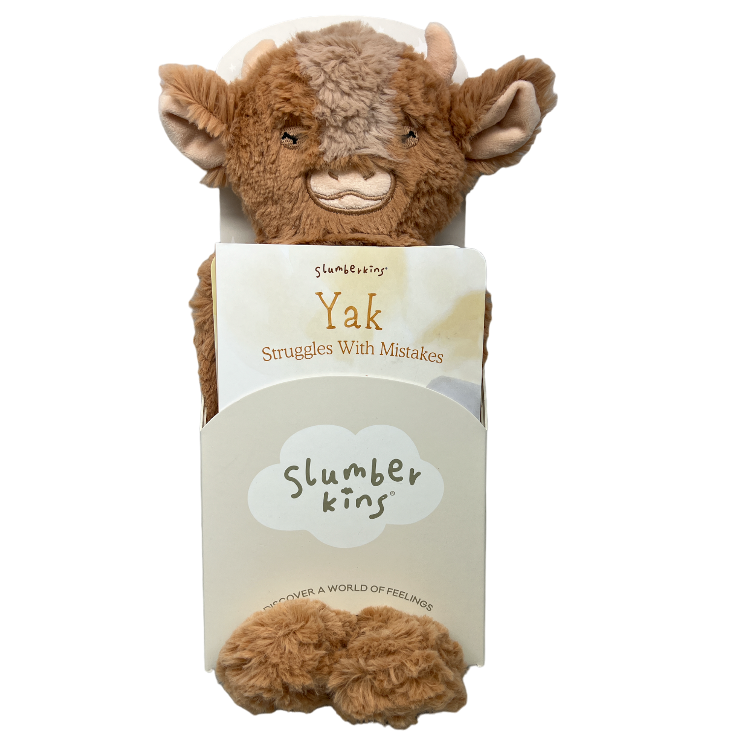 Yak  Kin Plush With Storybook