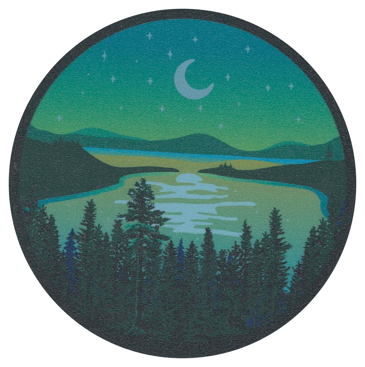 Sip Sip Hooray Coaster -  Moonlit Serenity Coaster