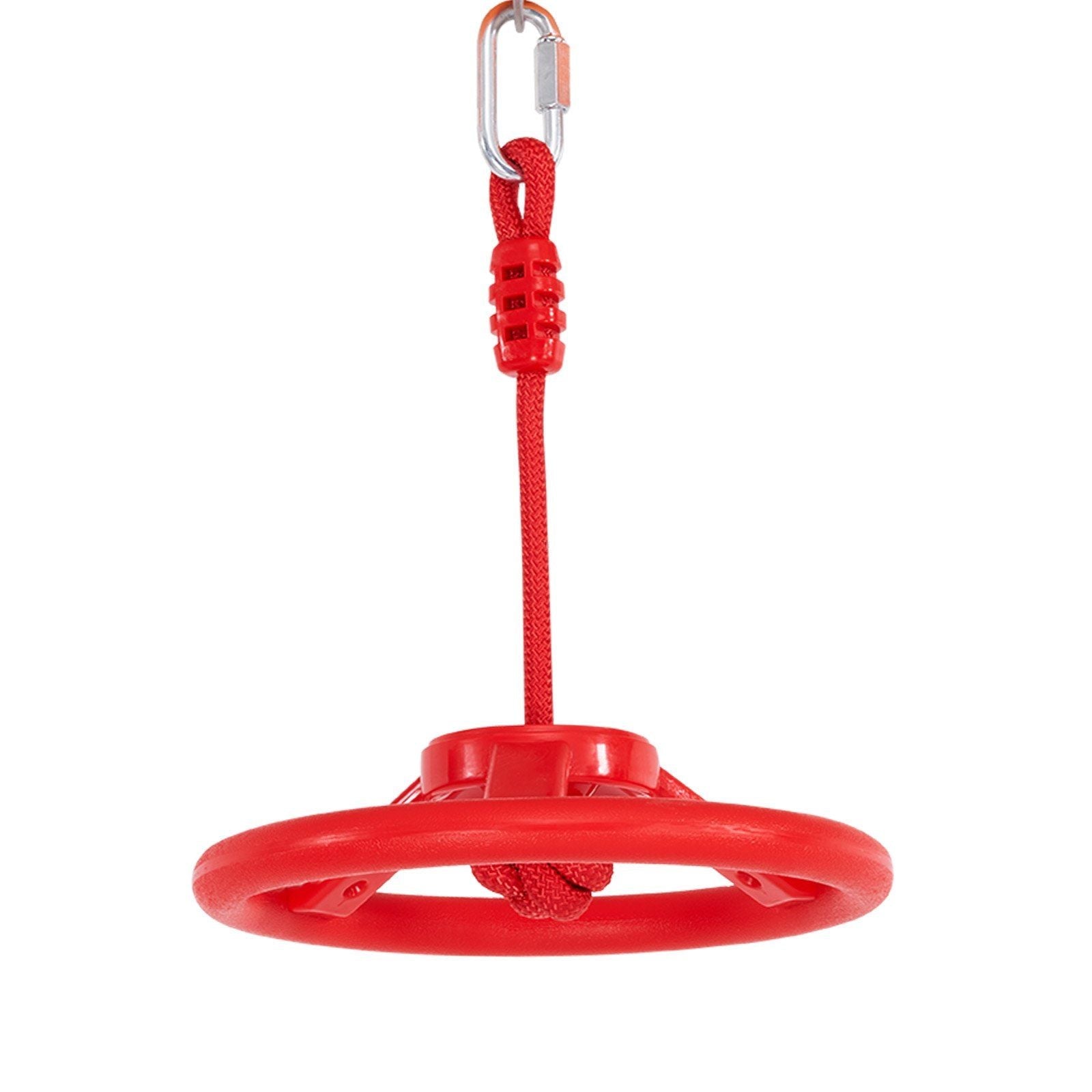 VEVOR Ninja Warrior Obstacle Course for Kids, 50 ft Weatherproof Slacklines, 500lbs Weight Capacity Monkey Line, Outdoor Playset Equipment, Backyard Toys Training Equipment Set with 10 Obstacles