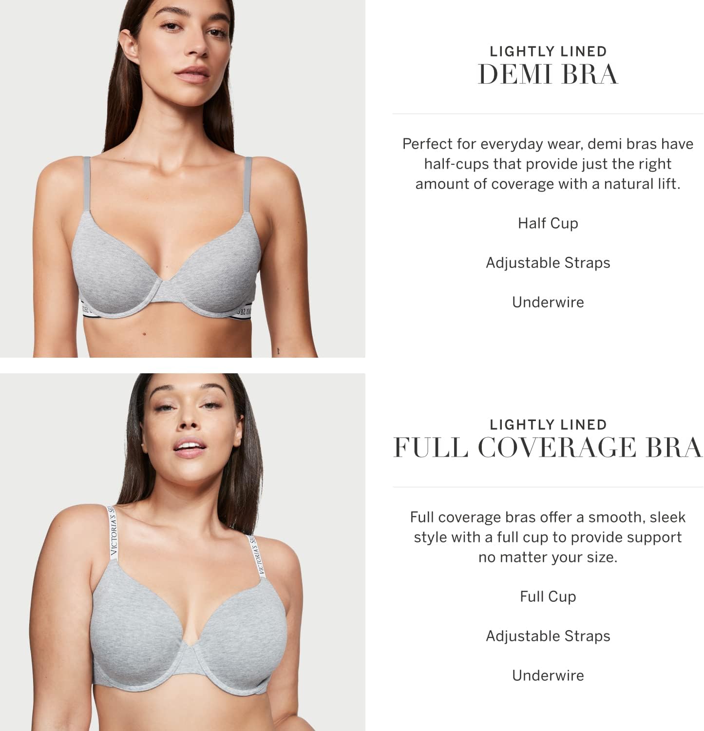 Victoria's Secret Women's Lightly Lined T-Shirt Bra, Bras for Women (32A-38DDD)