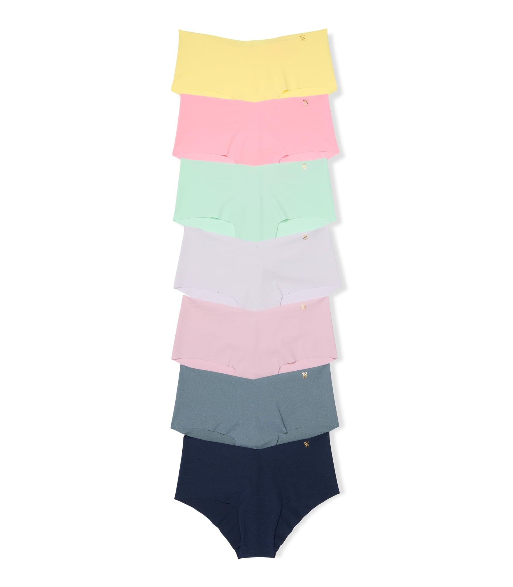 Victoria's Secret Women's No Show Cheeky Underwear, Minimal Coverage Panties for Women, Multi Pack (XS-XXL)
