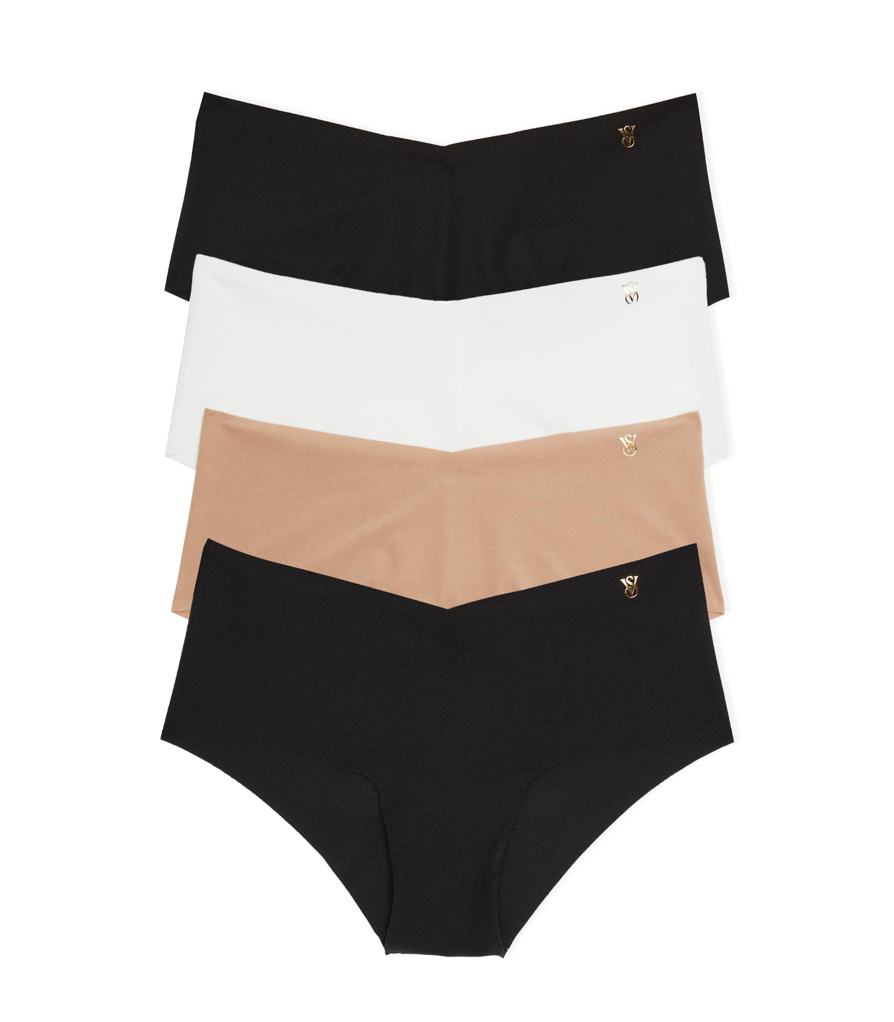 Victoria's Secret Women's No Show Cheeky Underwear, Minimal Coverage Panties for Women, Multi Pack (XS-XXL)