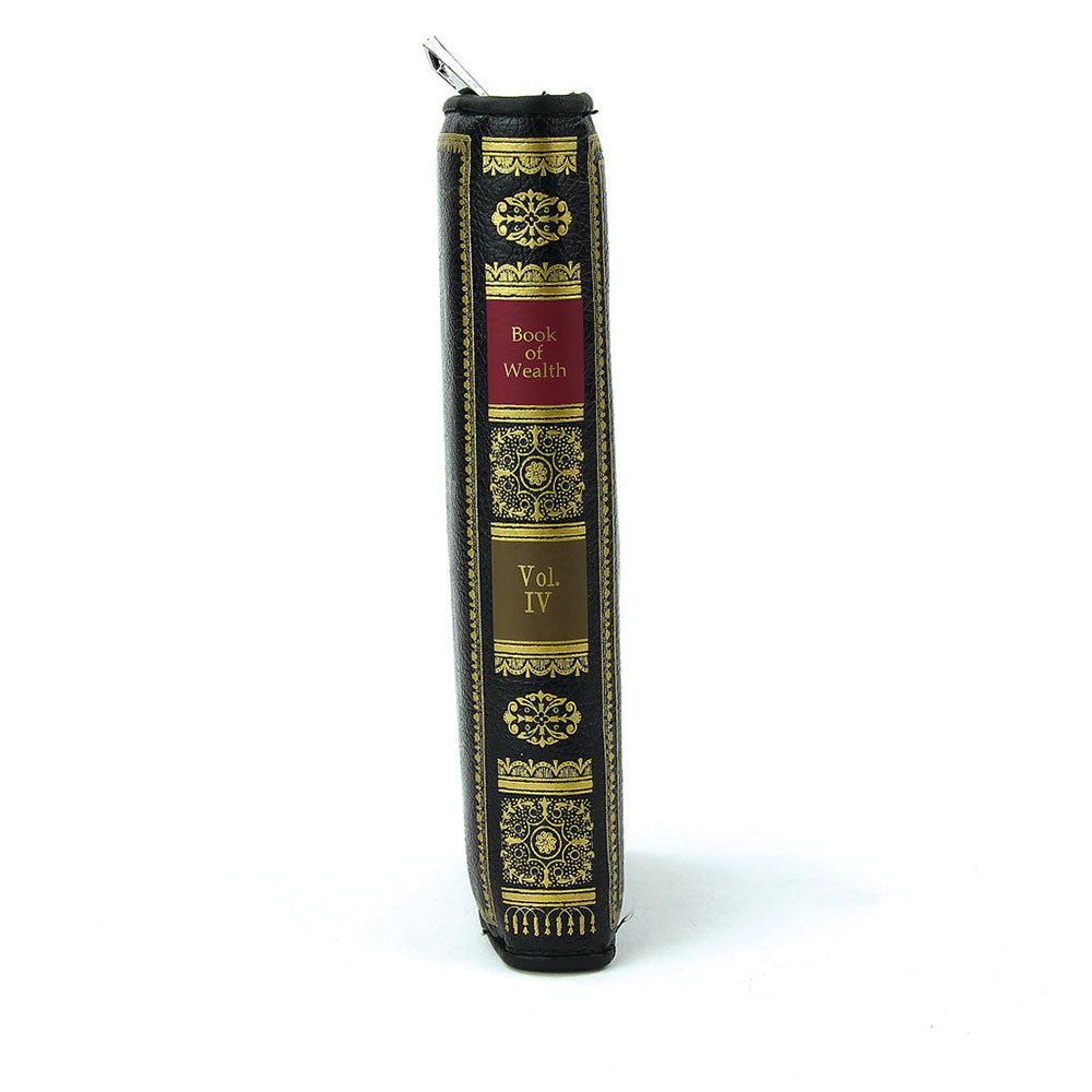 Vintage Book Wallet Wristlet
