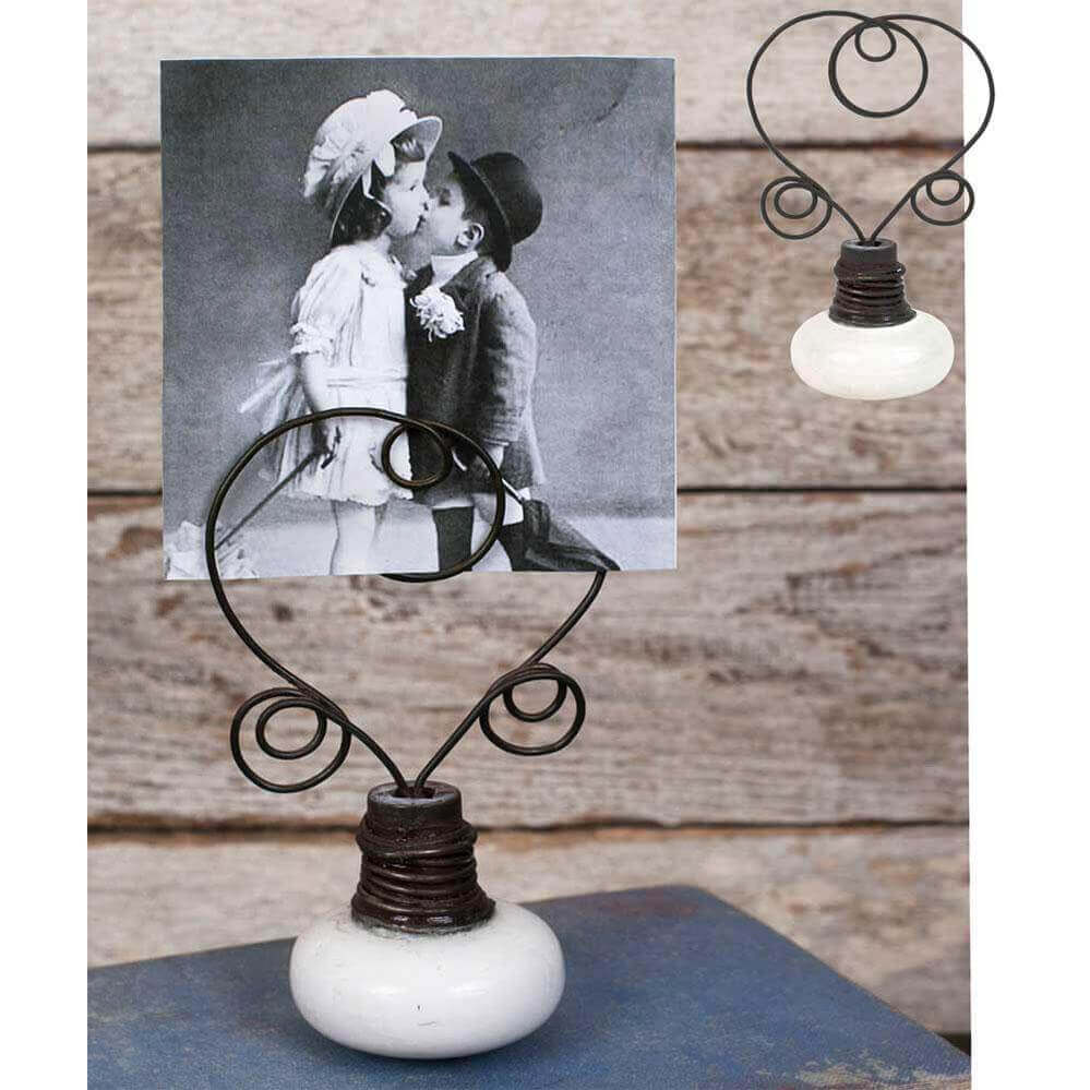 Vintage Doorknob Photo Holder (Set of 2)