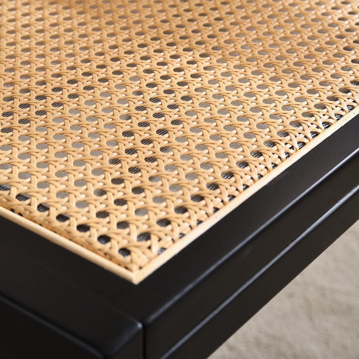 Vintage Solid Wood Rattan Chair, Arm Chair,Dining Chiar, For Dining Room, living Room, Outdoor, Natural