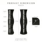 Vintage - style Curved Wood Display Shelf: Ideal for Home Decoration and Storage