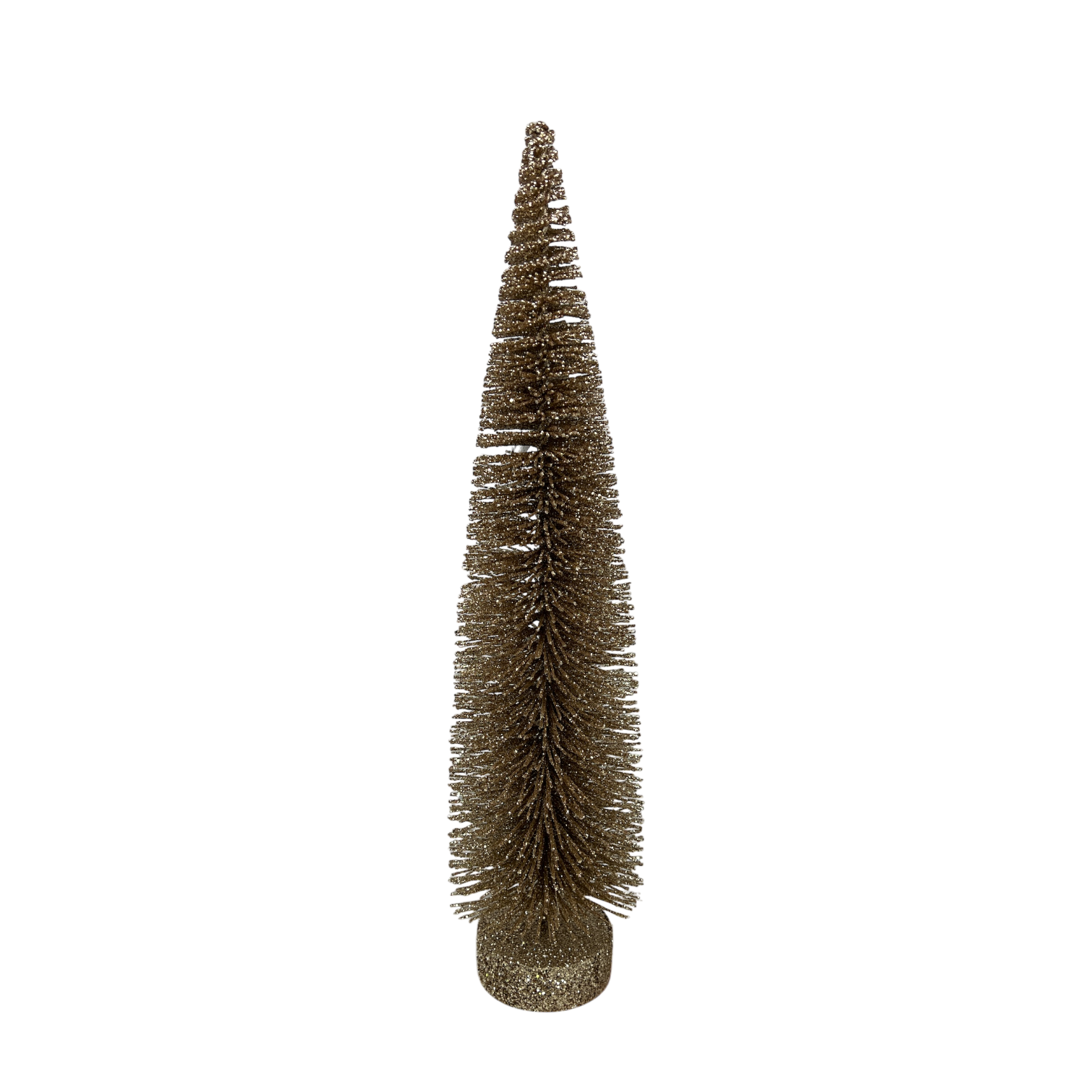 Champagne Bottle Brush Tree