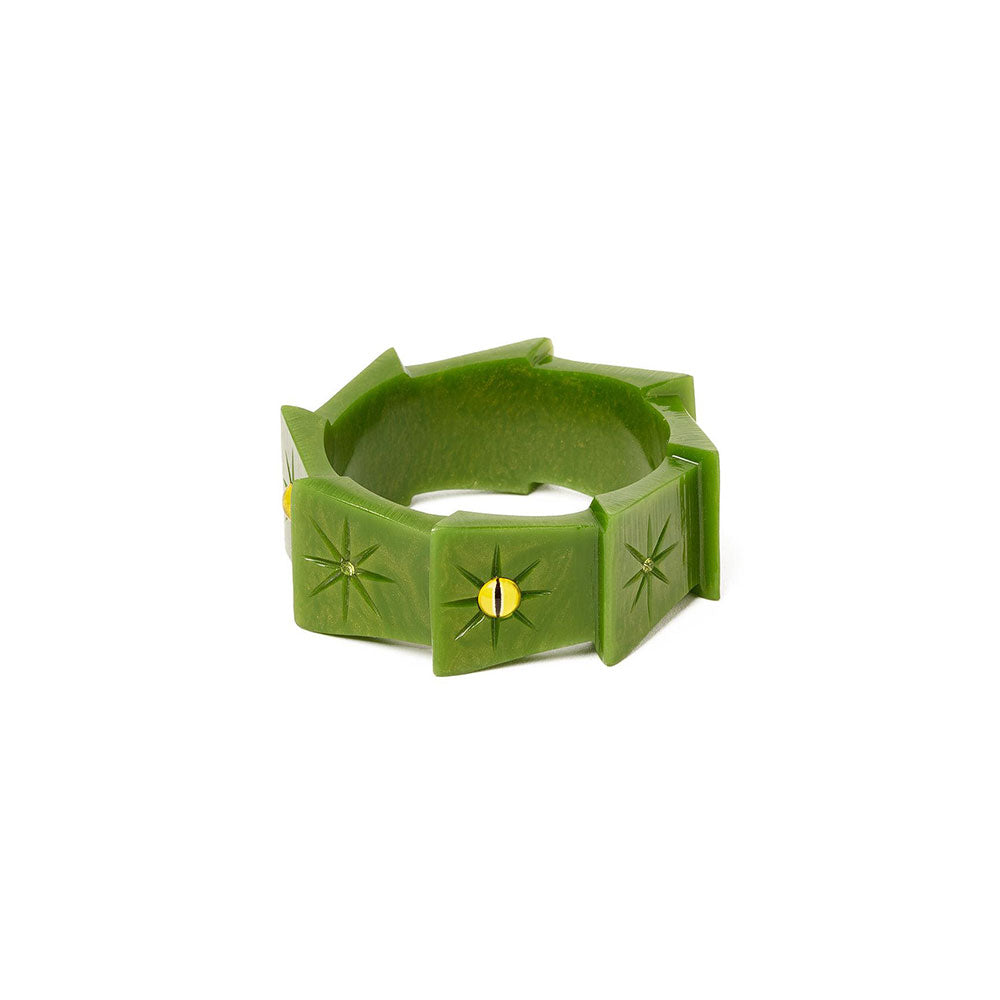 Wide Enchanted Bangle by Splendette