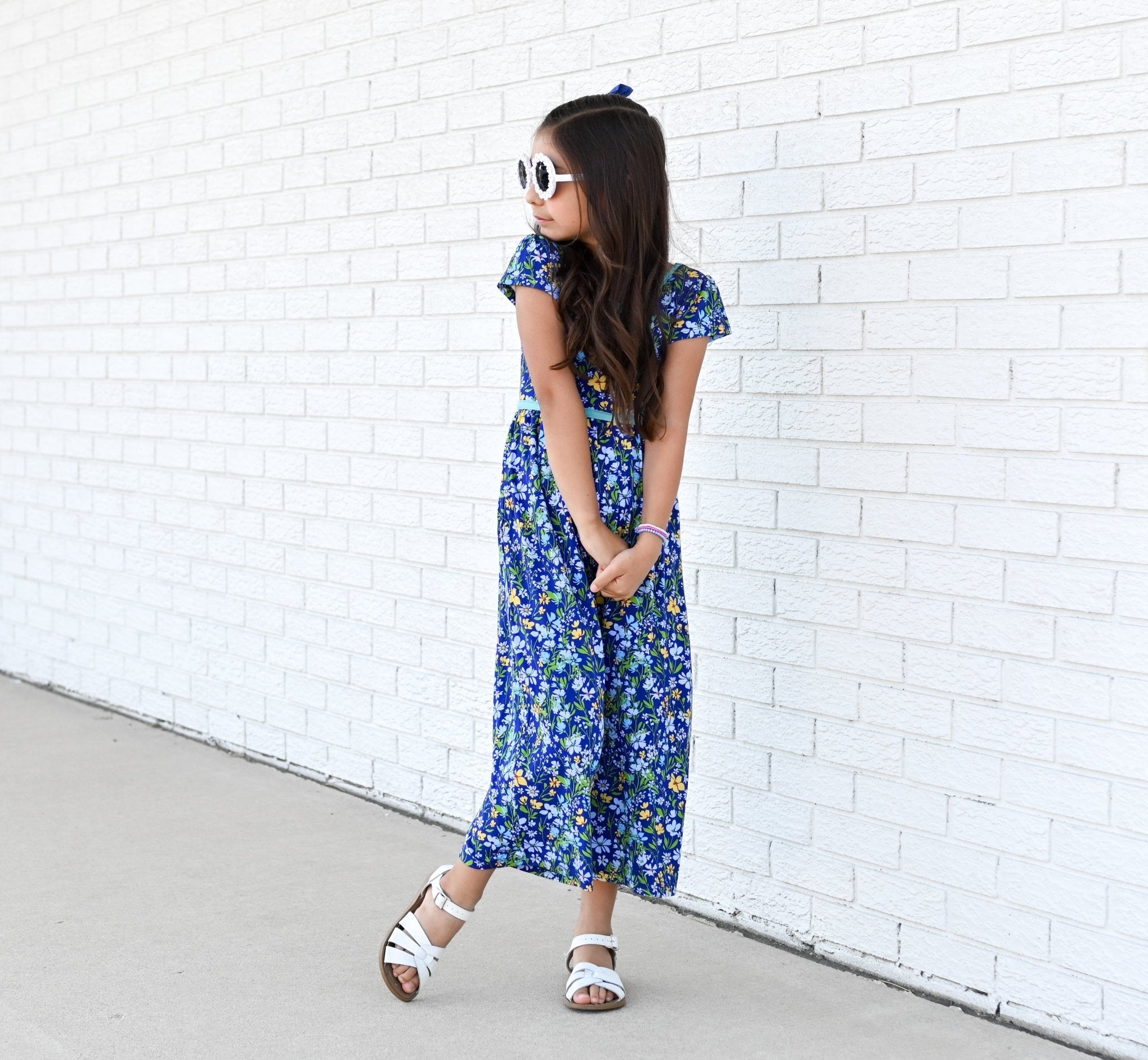 Wide Leg Romper in Wildflowers
