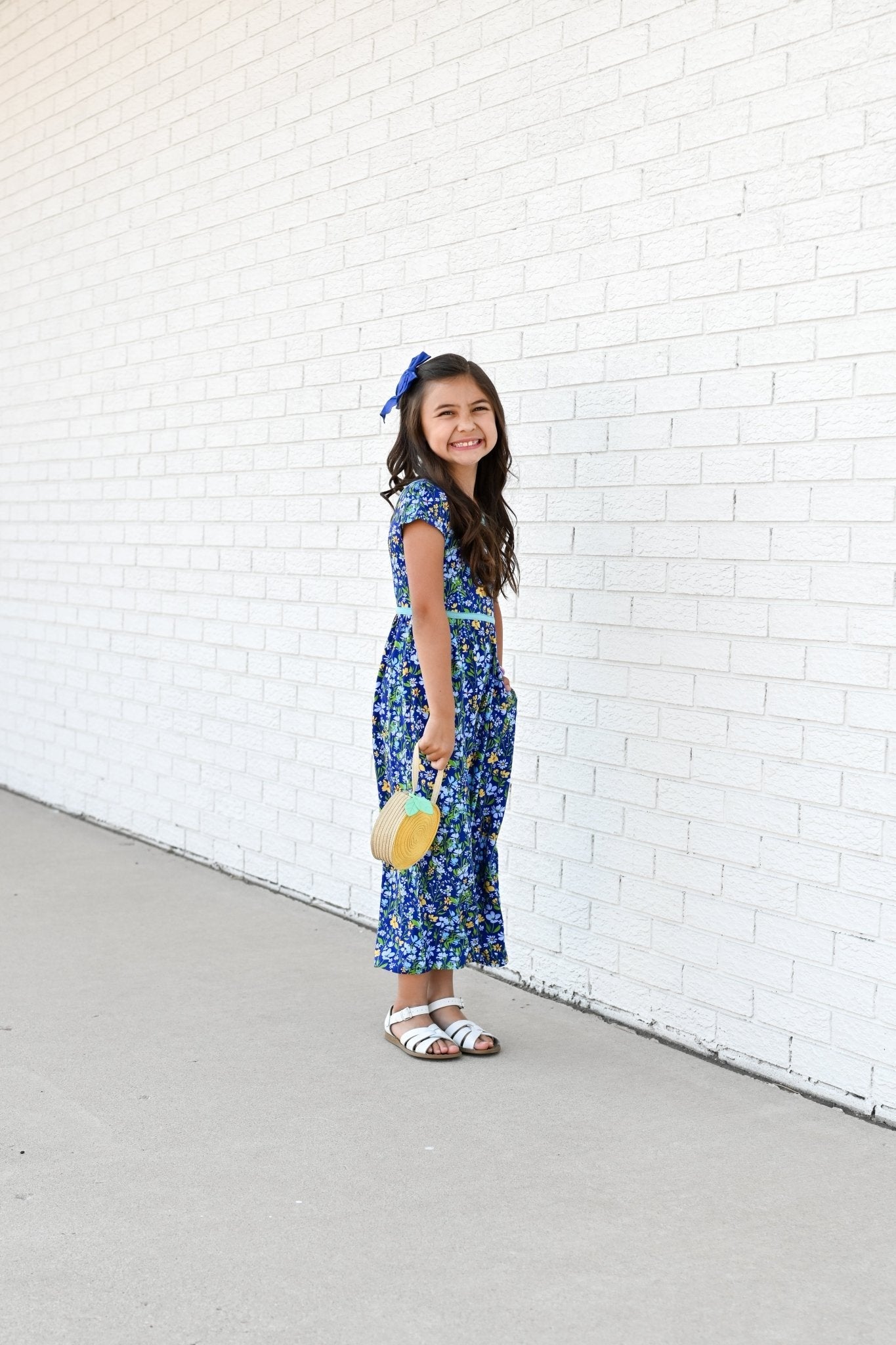 Wide Leg Romper in Wildflowers