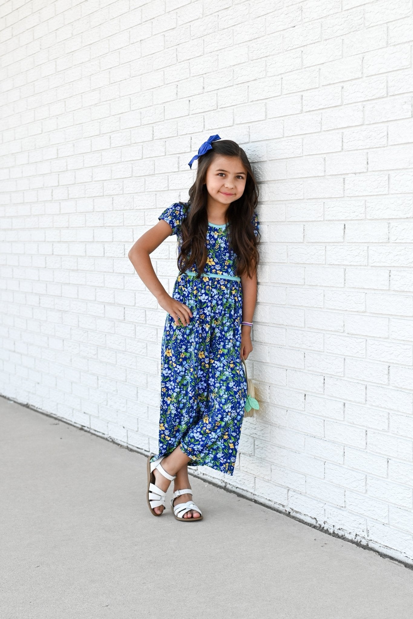 Wide Leg Romper in Wildflowers