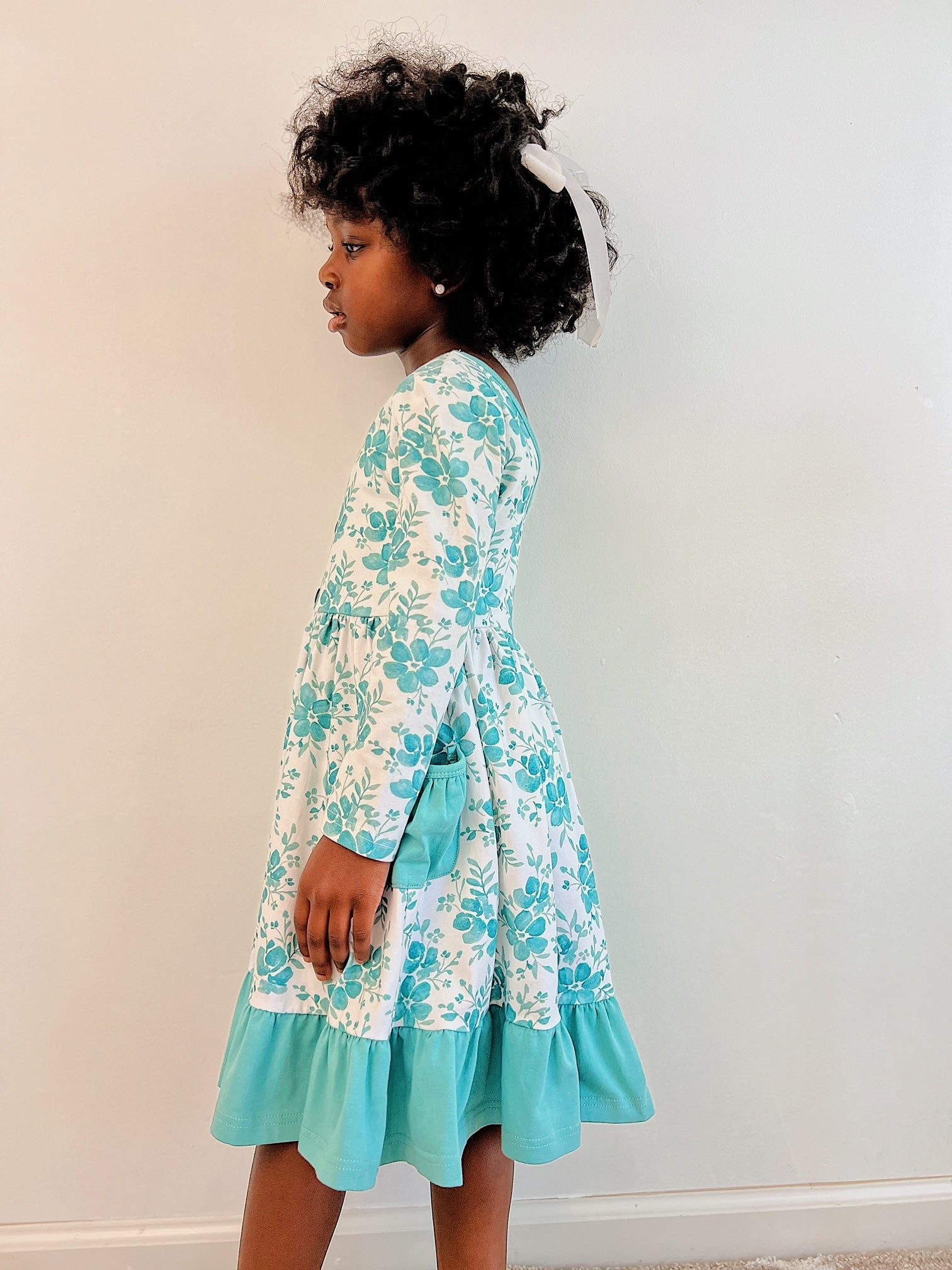 Winter Floral Annie Dress
