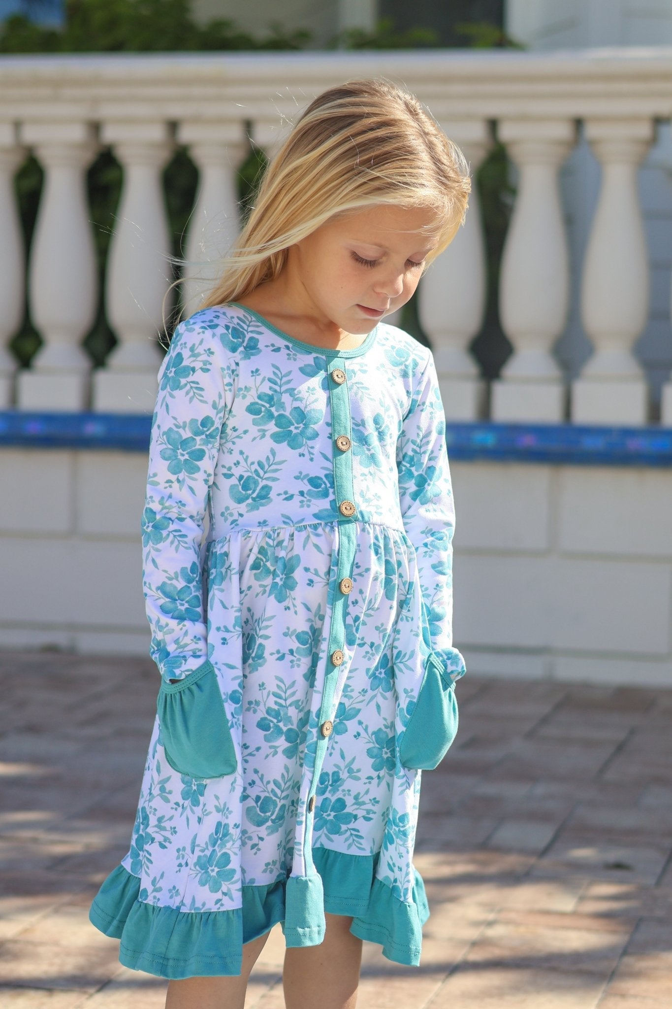 Winter Floral Annie Dress