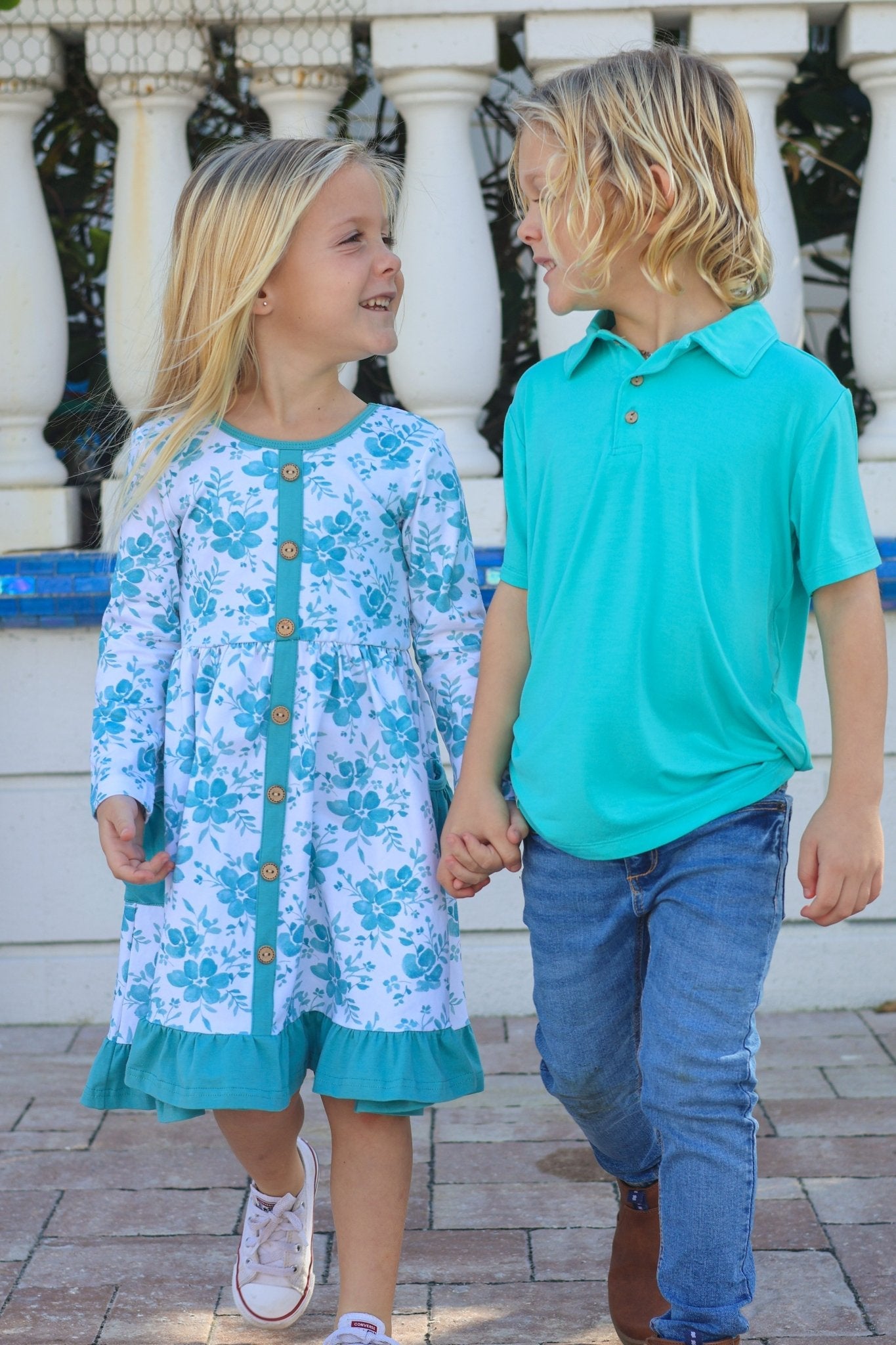 Winter Floral Annie Dress
