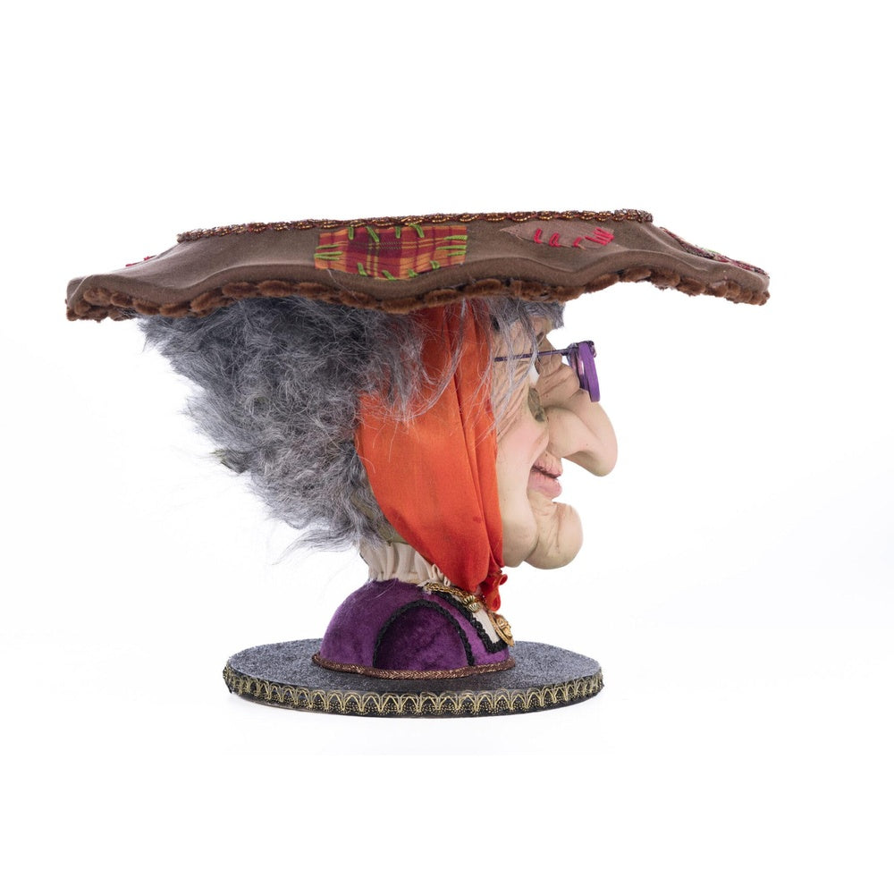 Witch Head Cake Plate by Katherine's Collection
