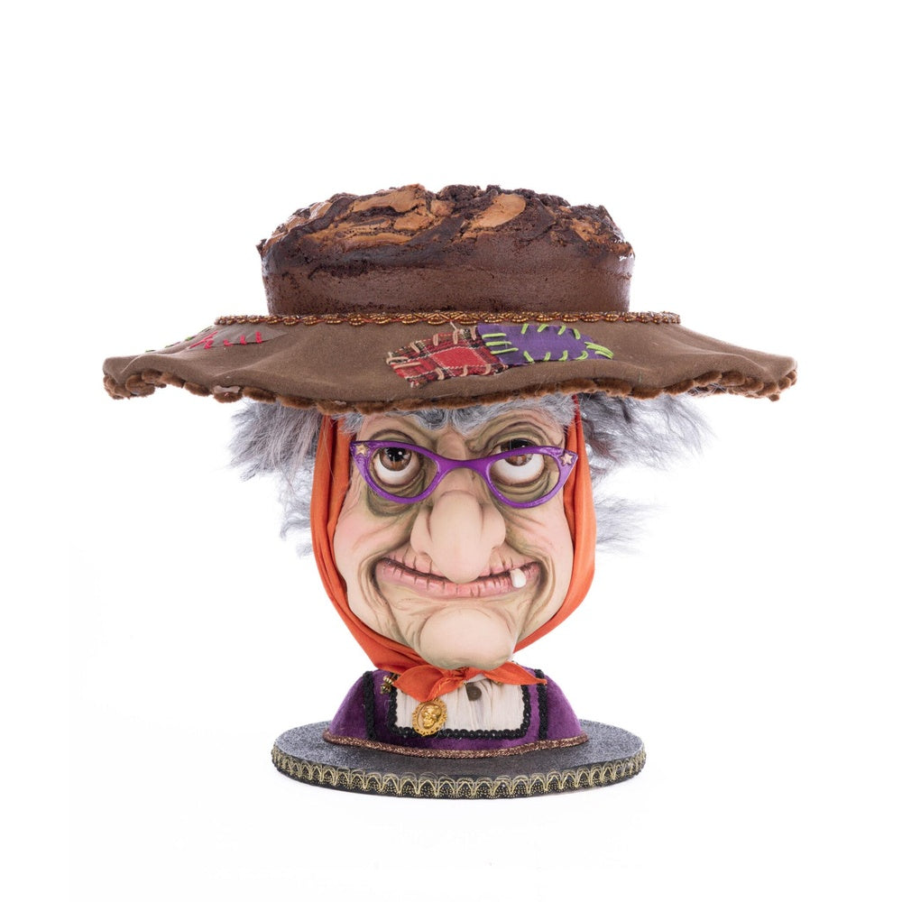 Witch Head Cake Plate by Katherine's Collection