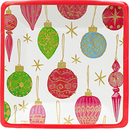Vintage Ornaments Napkin (Pearl) - Salad Plates