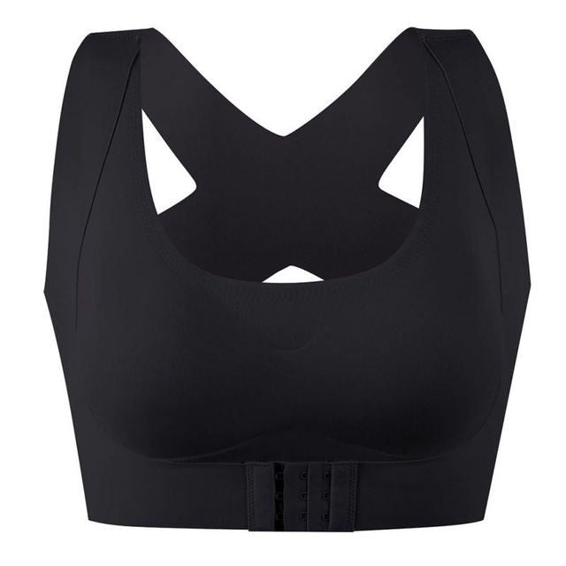 Women Bra Posture Corrector Bralette Front Closure Bras Fitness Vest Push Up Bra Female Brassiere Underwear Cross Back Tank Tops